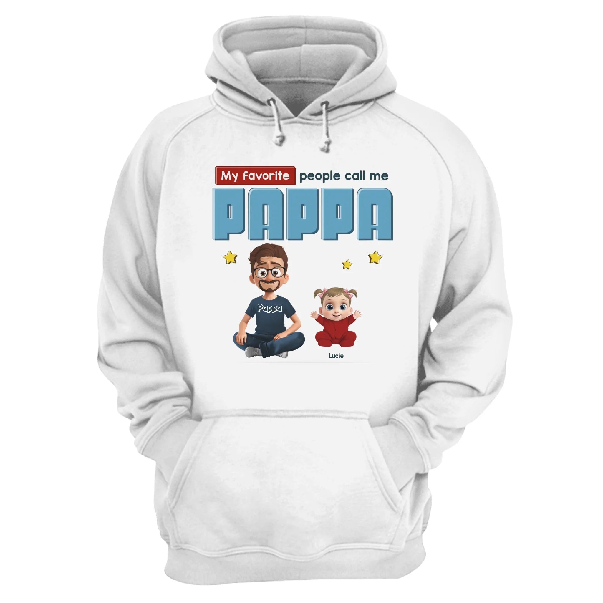 My Favorite People call me Pappa -  Personalized Gift for Dad
