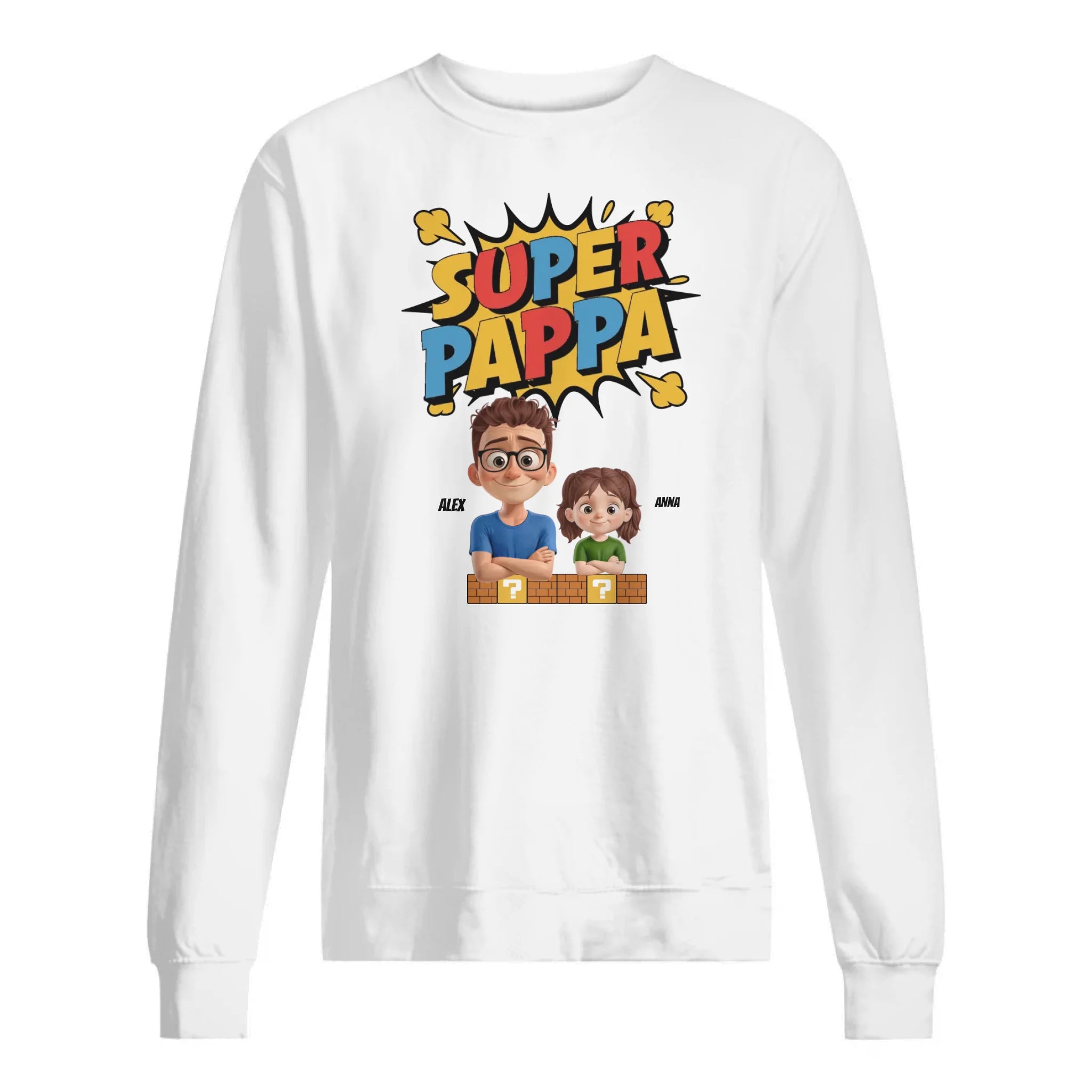 Super Pappa -  Personalized Gift for Dad