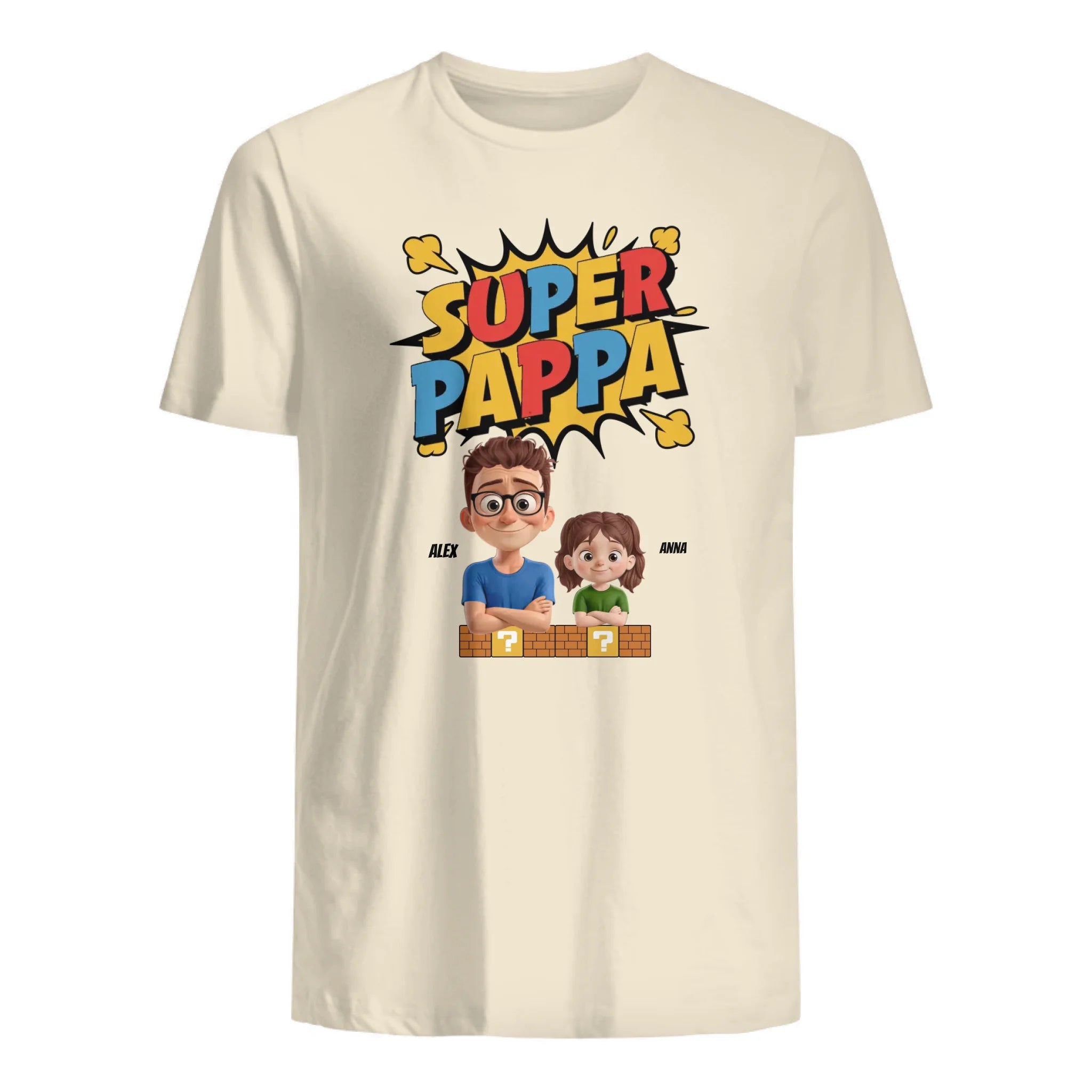 Super Pappa -  Personalized Gift for Dad