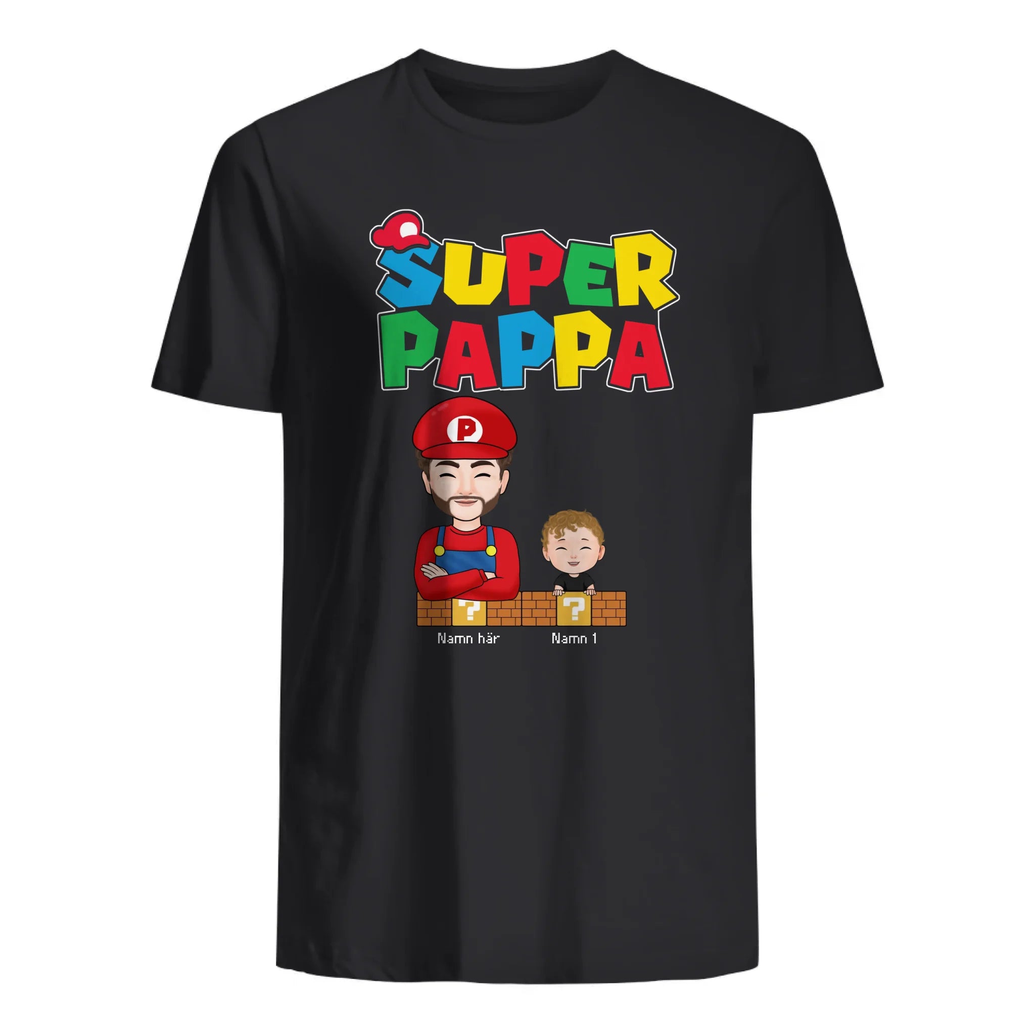Super Pappa ver.4 - Personalized Gift for Dad