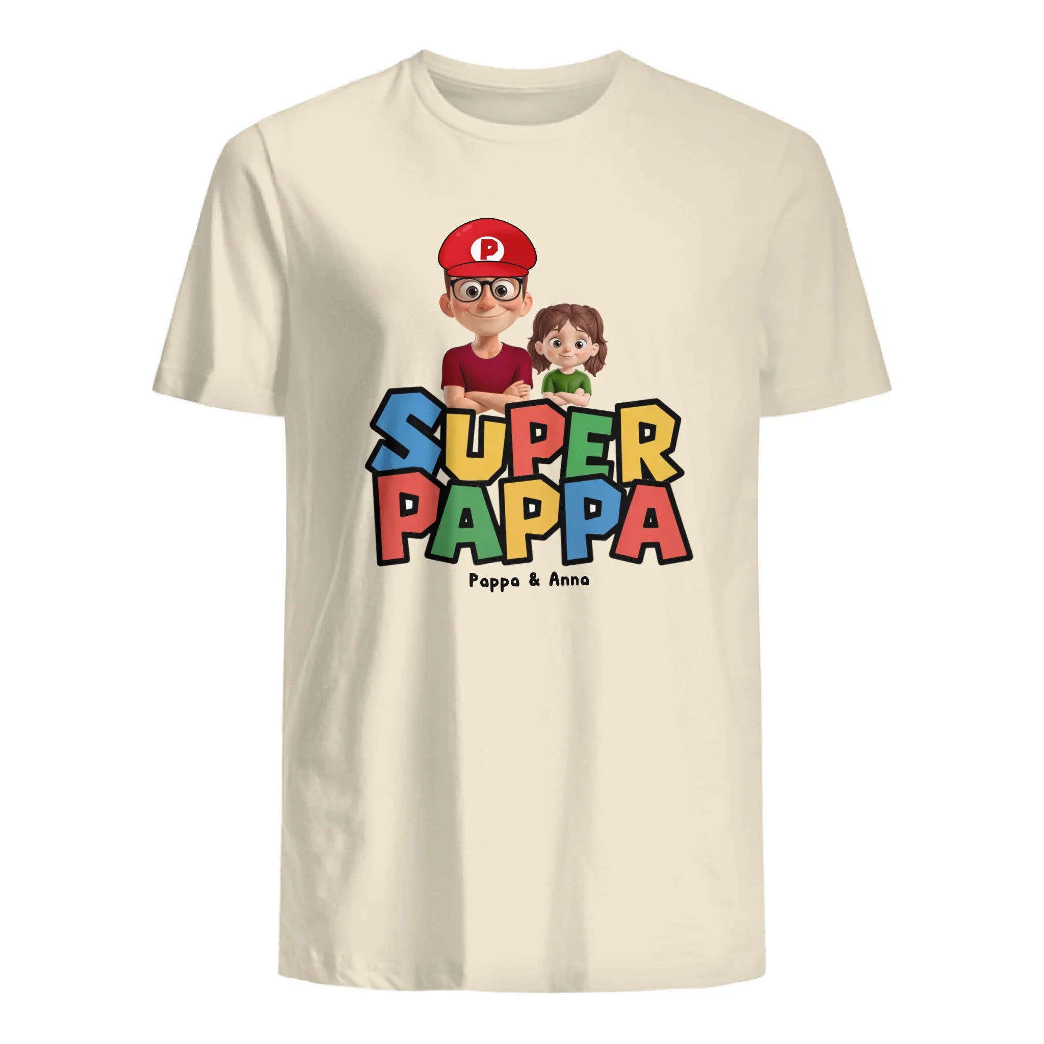 Super Pappa v5 -  Personalized Gift for Dad