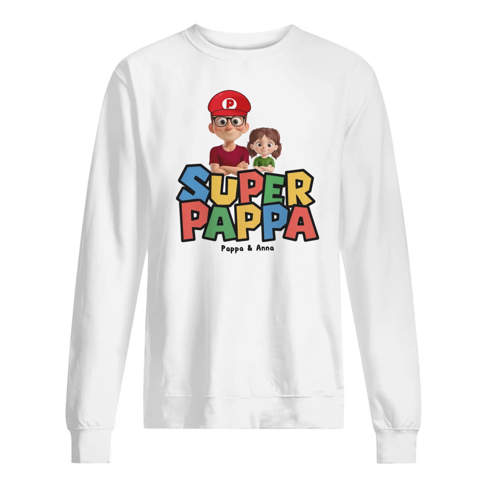 Super Pappa v5 -  Personalized Gift for Dad