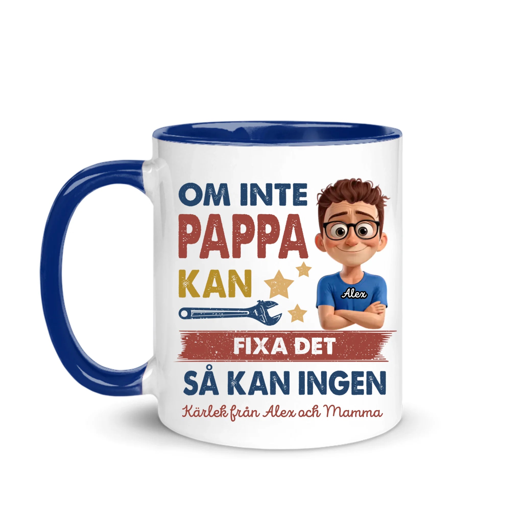 Pappa Kan Fixa Det - Personlig mugg till Pappa