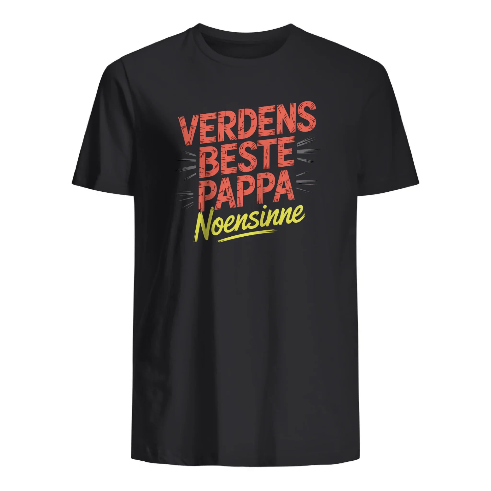 Verdens Beste Pappa Noensinne  - Personlig T-skjorte For Far