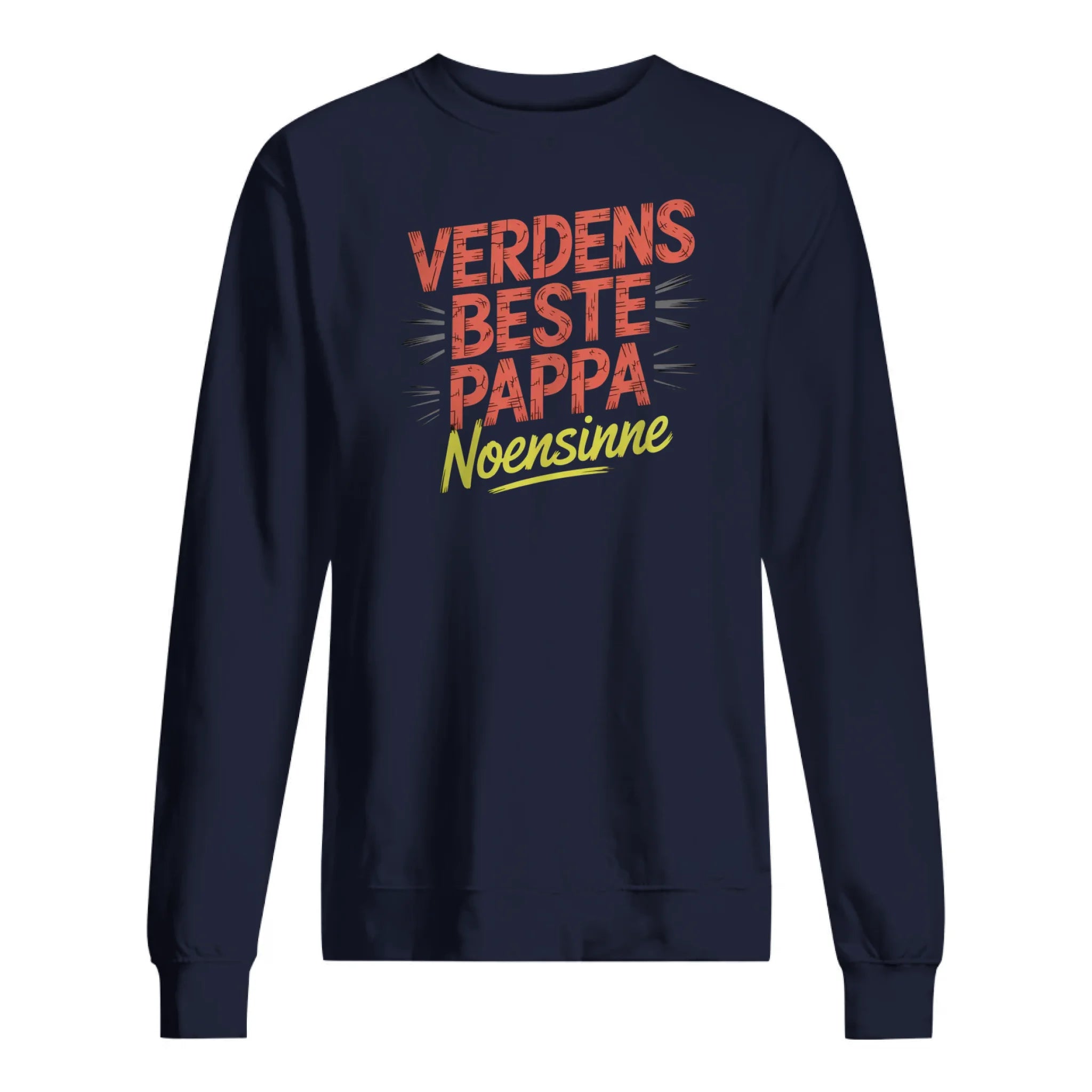 Verdens Beste Pappa Noensinne  - Personlig T-skjorte For Far
