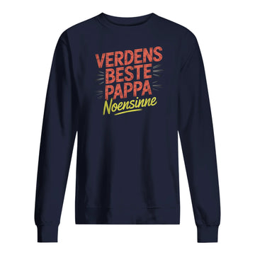 Verdens Beste Pappa Noensinne  - Personlig T-skjorte For Far
