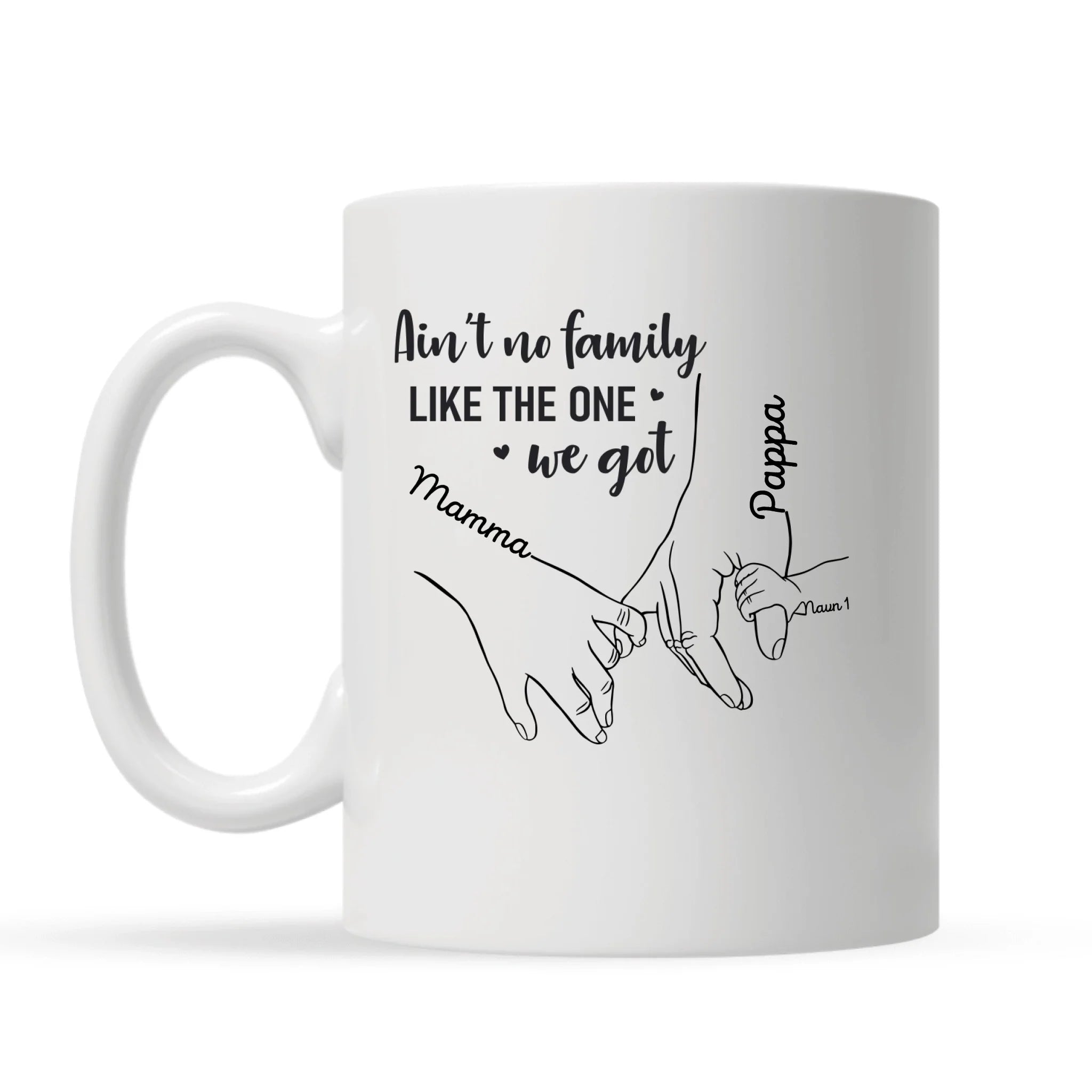 Personalized T-shirt for Family | Personalized gift for Family | Ain't no family like the one we got