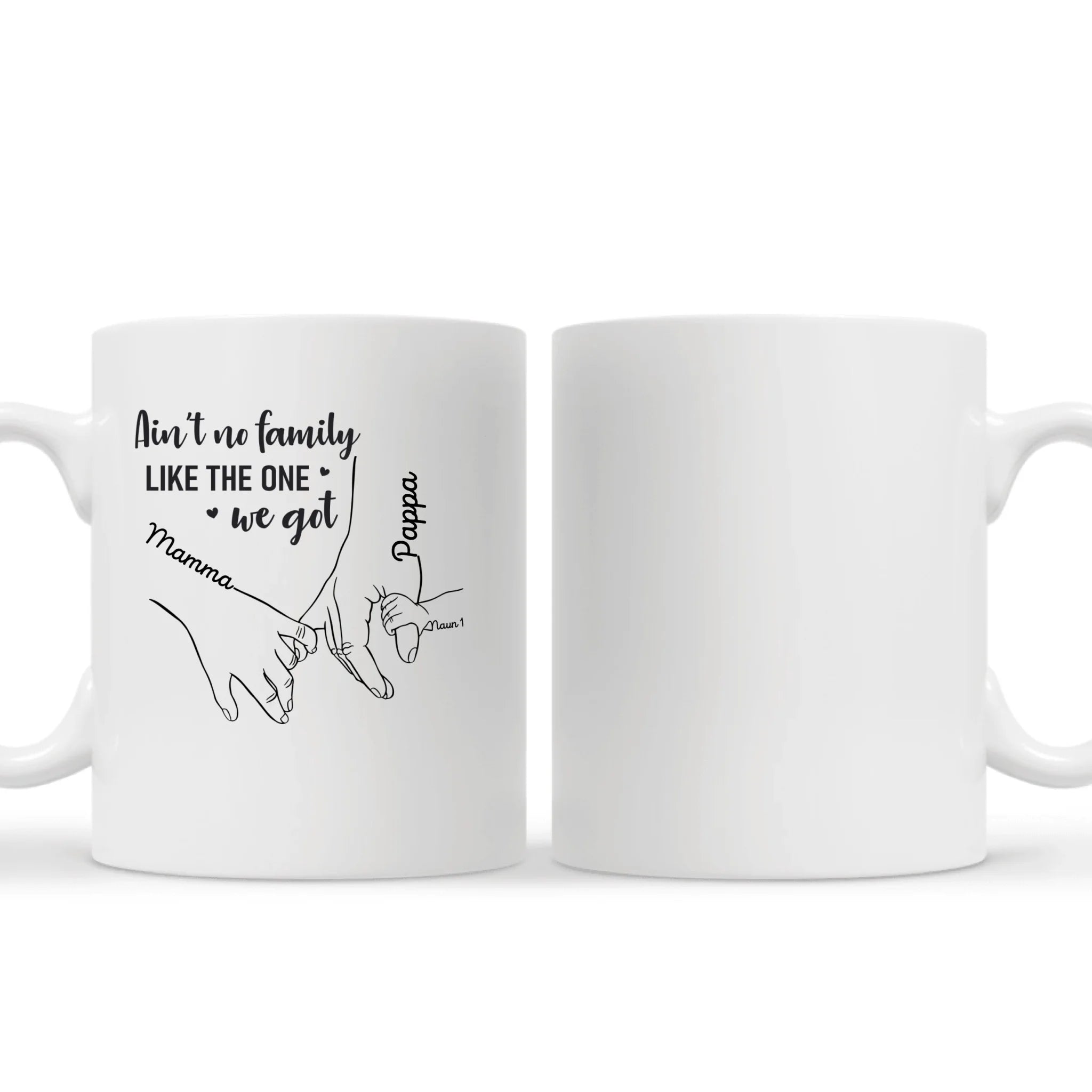 Personalized T-shirt for Family | Personalized gift for Family | Ain't no family like the one we got