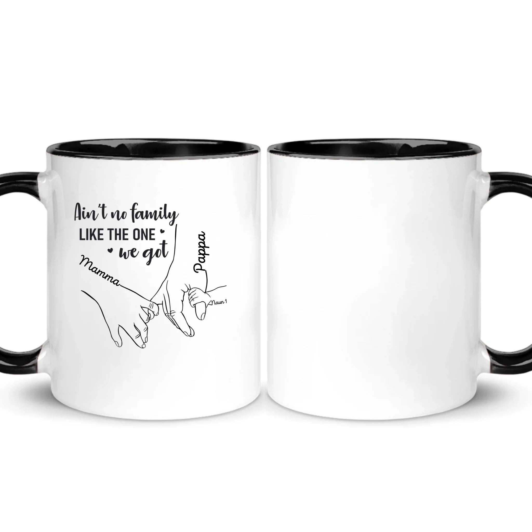 Personalized T-shirt for Family | Personalized gift for Family | Ain't no family like the one we got