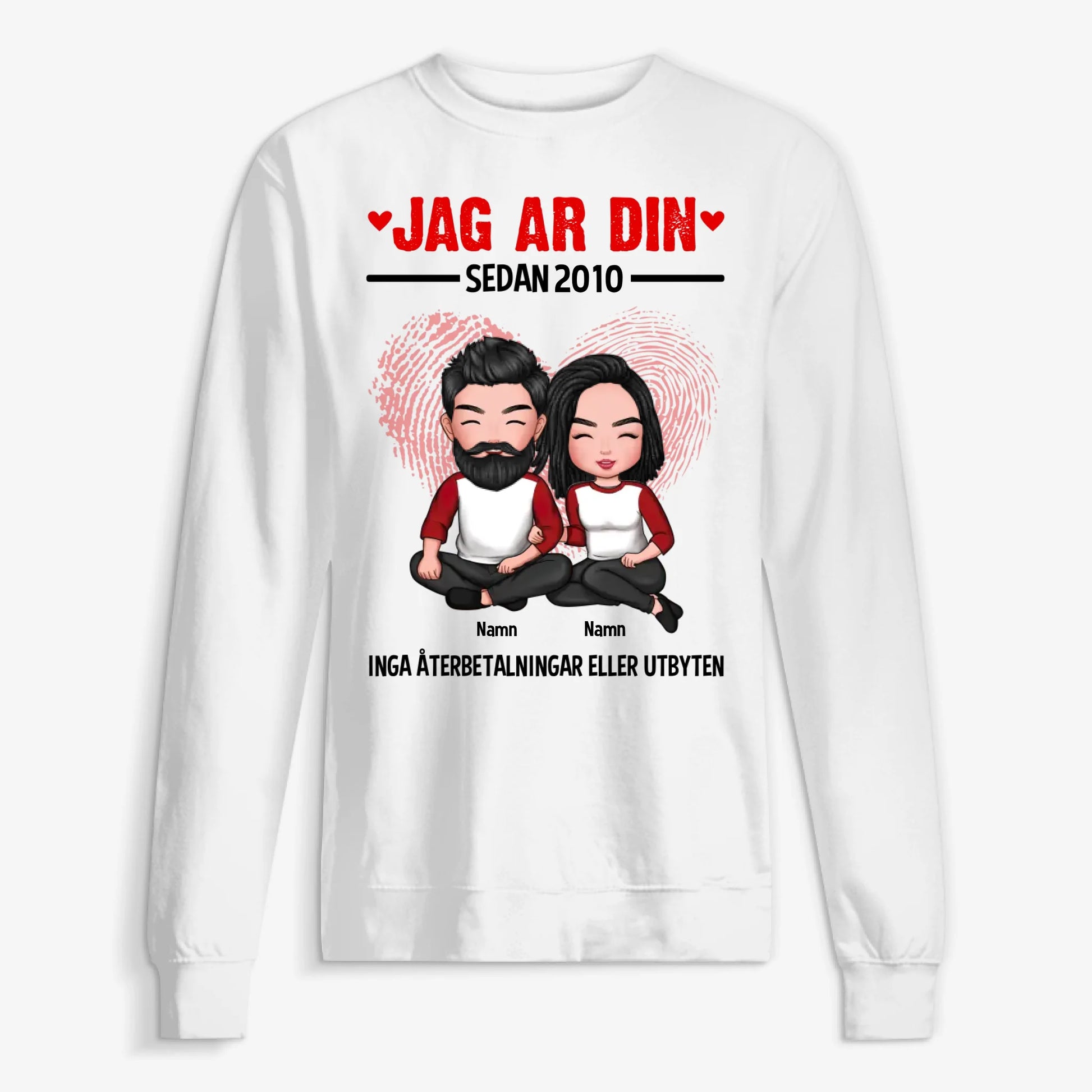 UNISEX SWEATSHIRT Front Light
