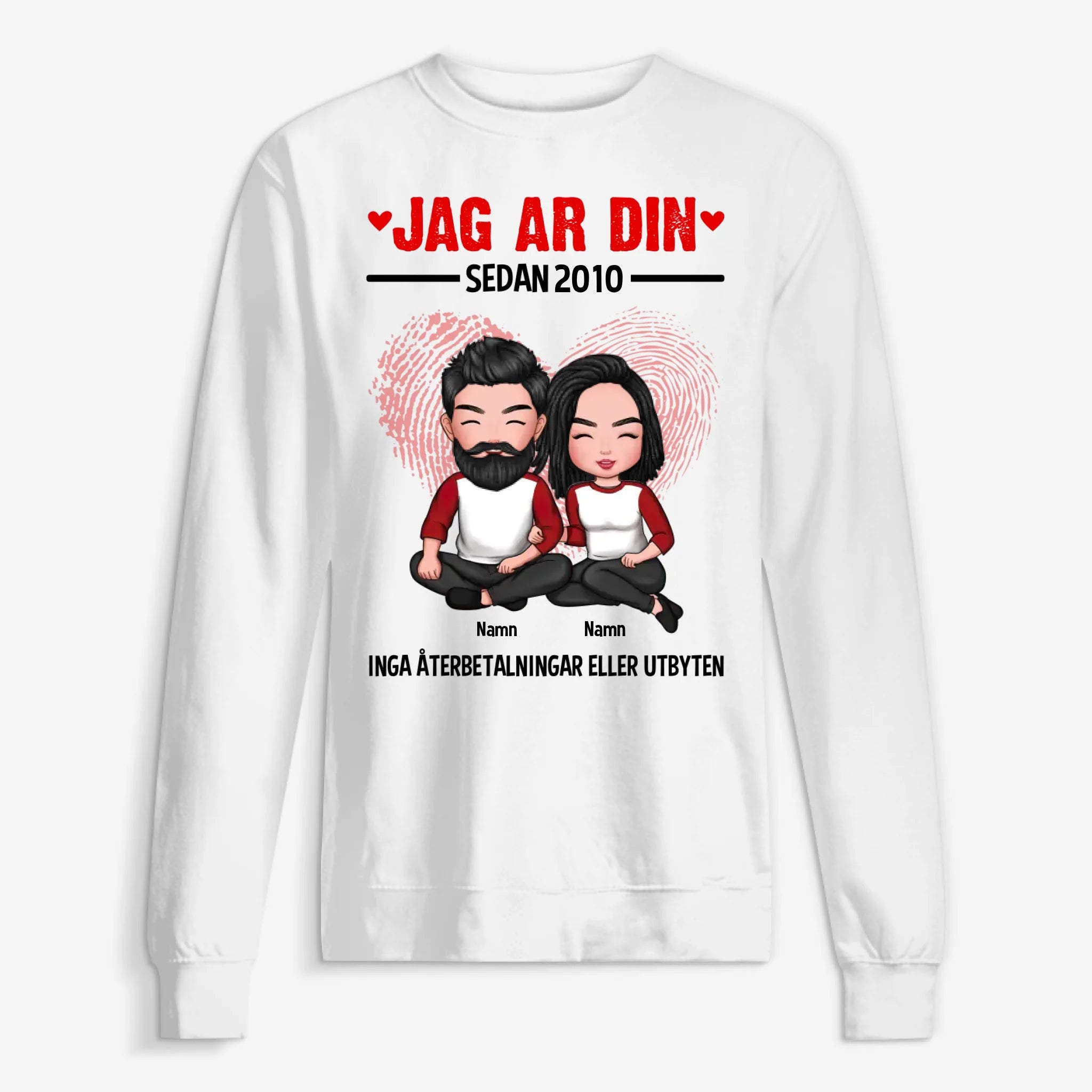 UNISEX SWEATSHIRT Front Light