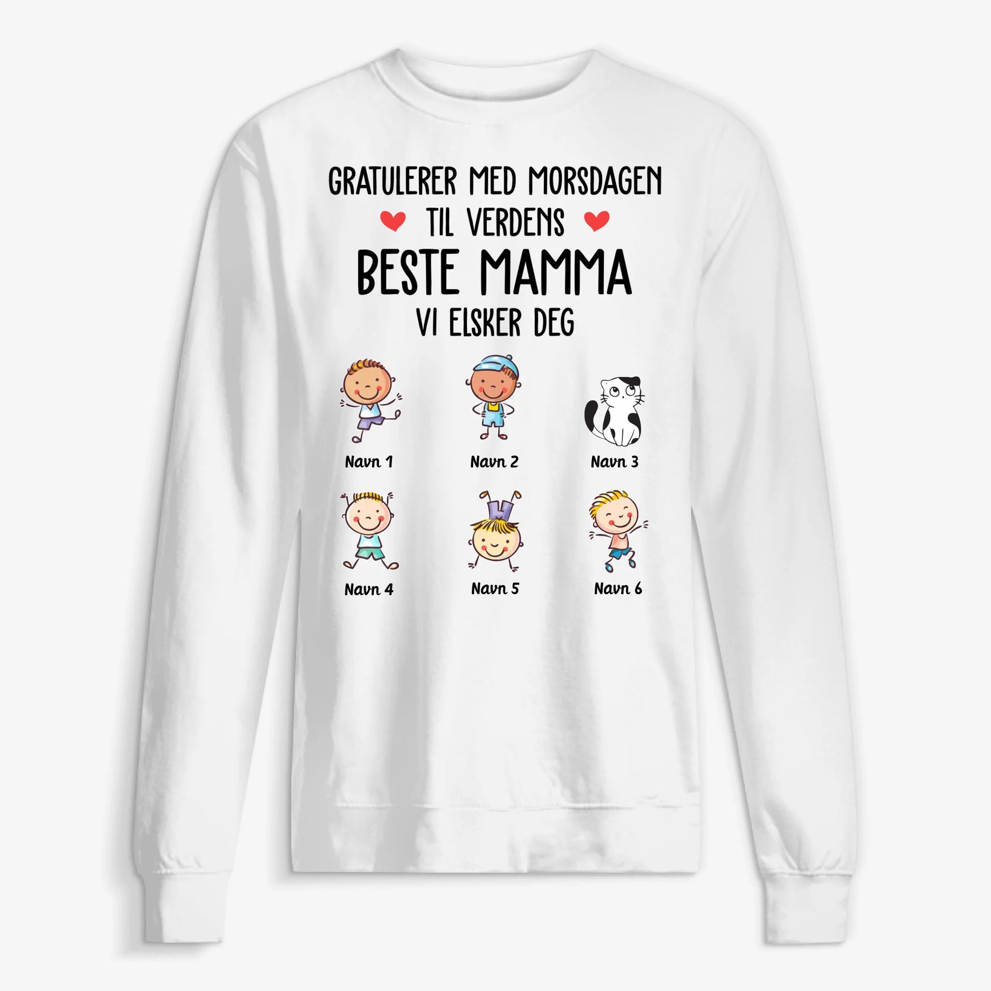 UNISEX SWEATSHIRT Front Light