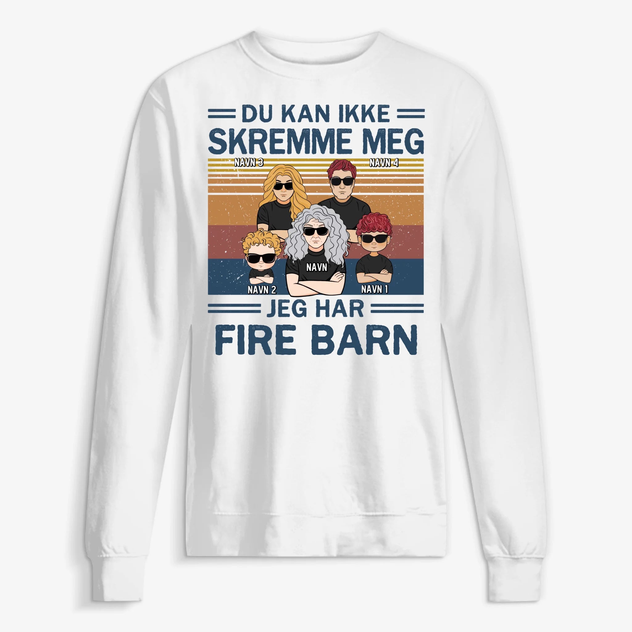 UNISEX SWEATSHIRT Front Light