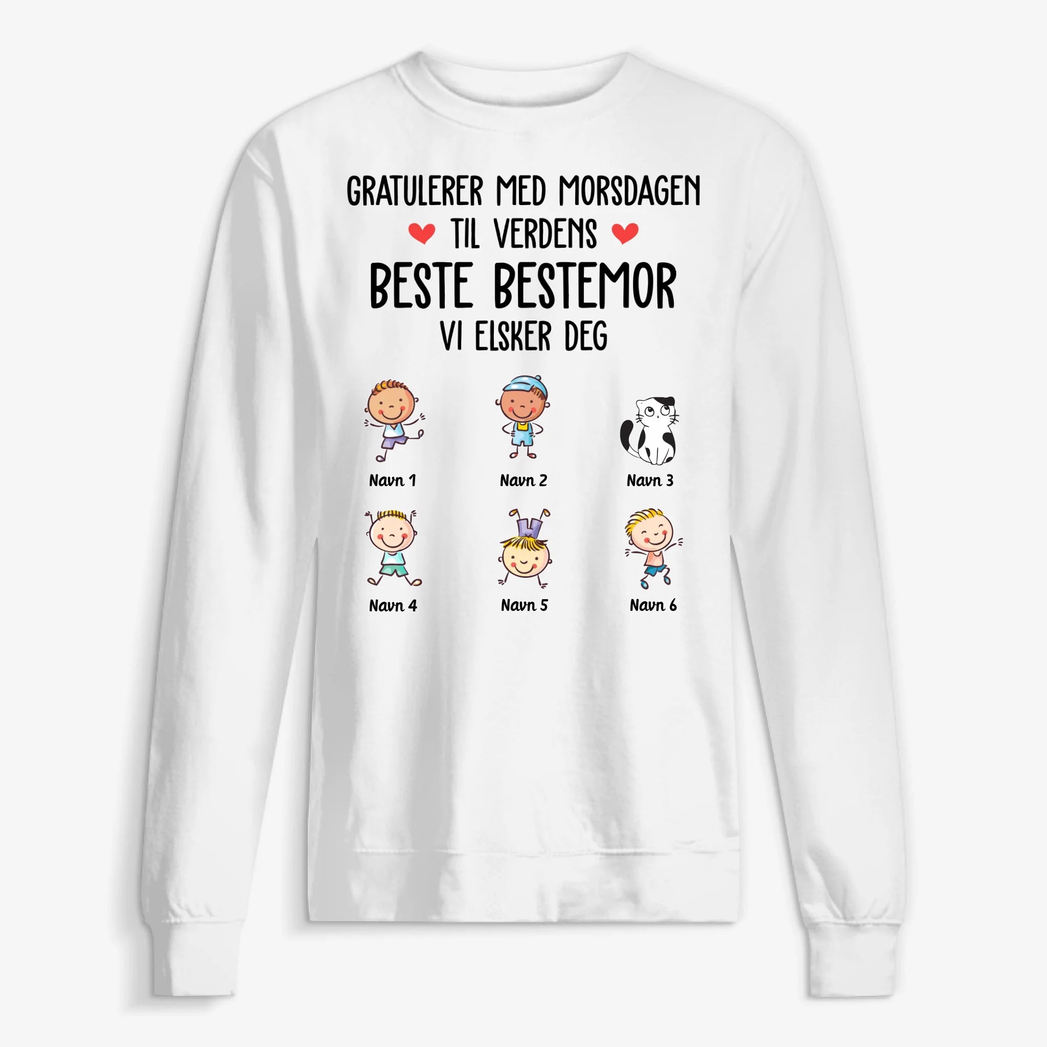 UNISEX SWEATSHIRT Front Light