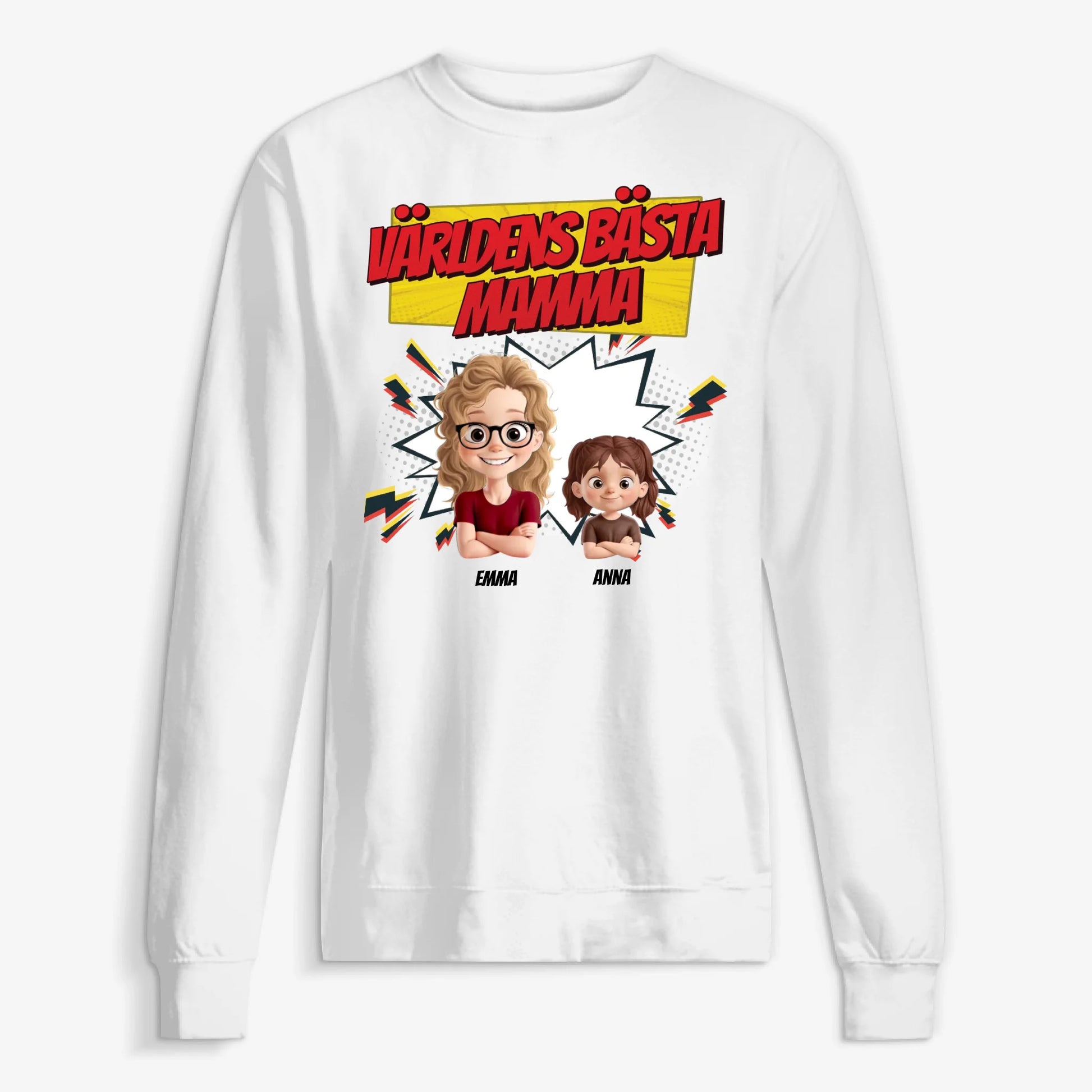 UNISEX SWEATSHIRT Front Light
