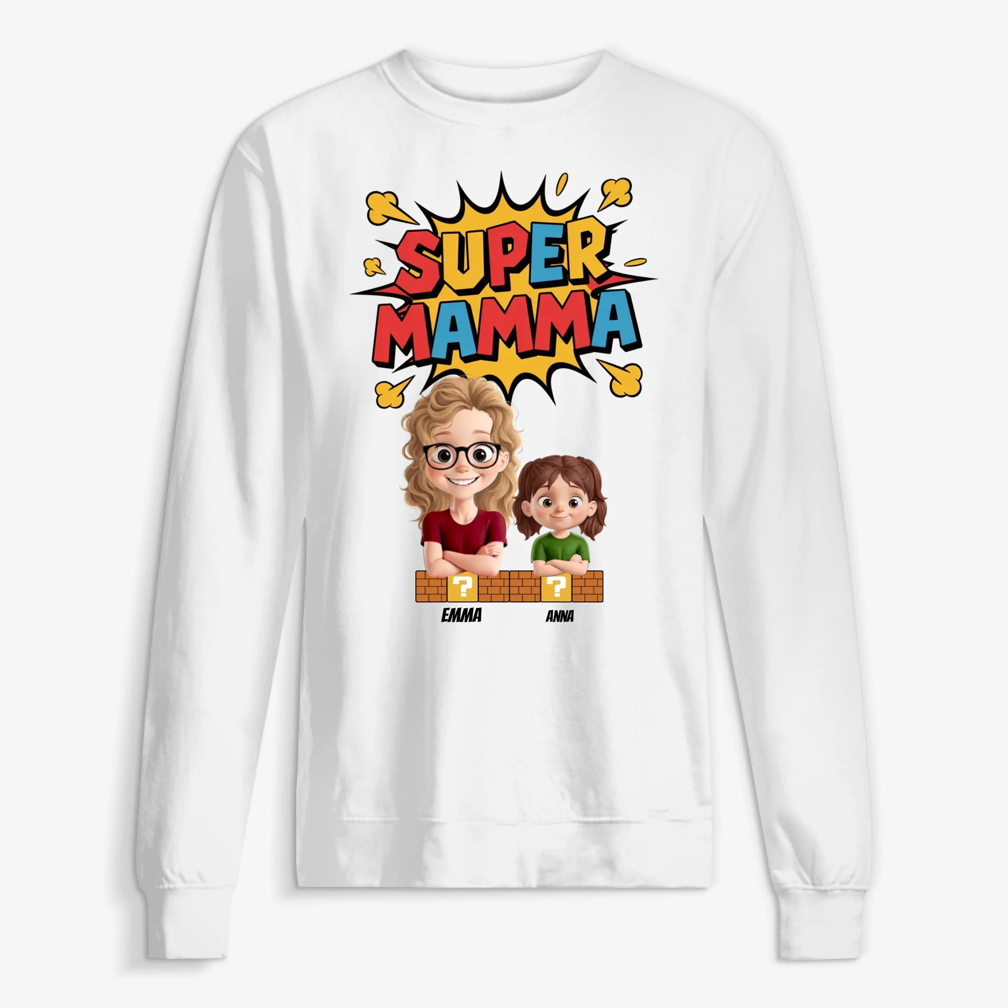 UNISEX SWEATSHIRT Front Light