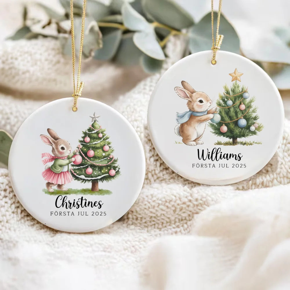 Min första jul - Julpynt