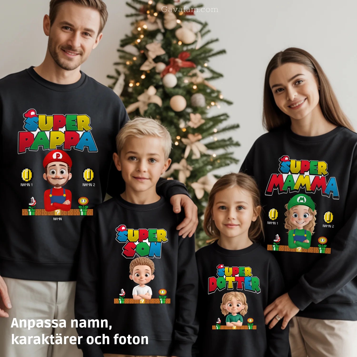 Super Pappa  v2 - Tröja till Pappa