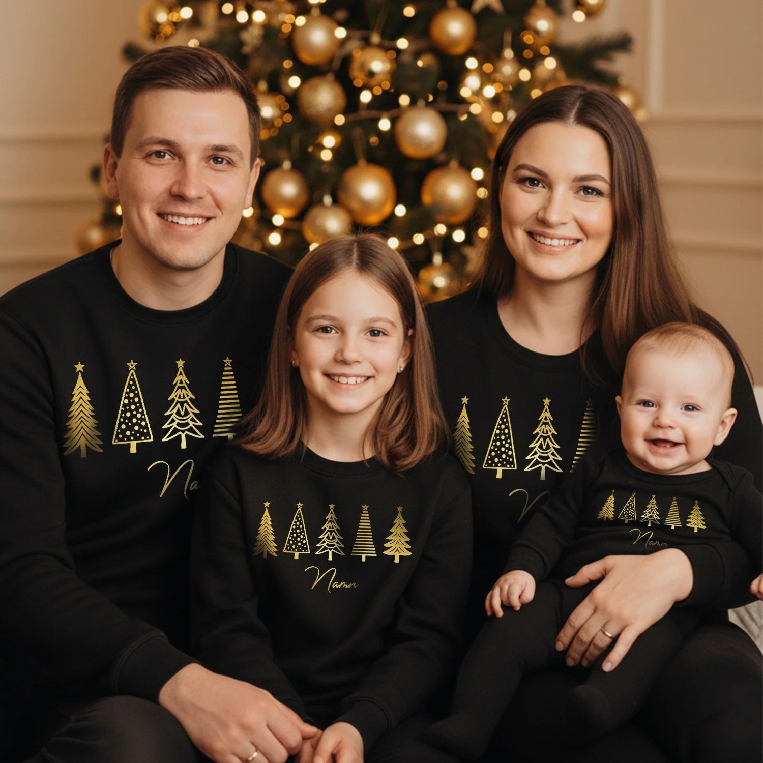 Julgran - Matchande tröja till Familj