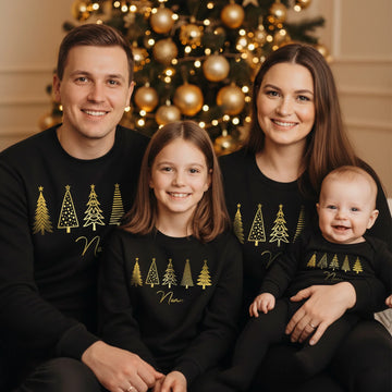 Julgran - Matchande tröja till Familj