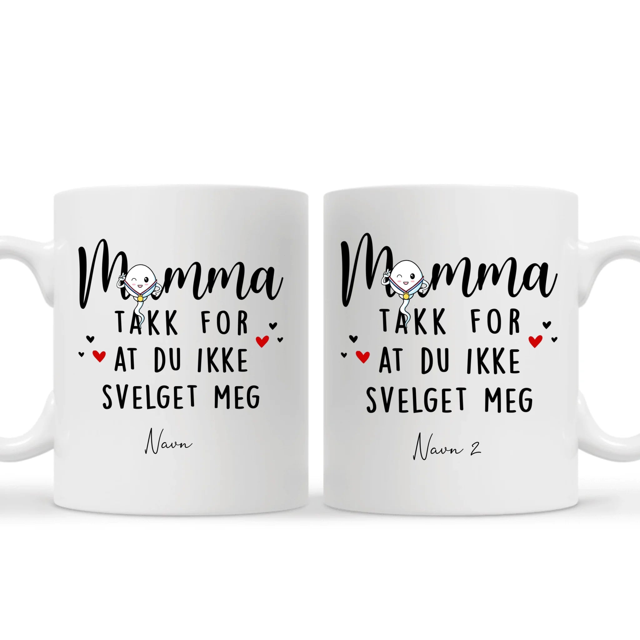 Personlig Mor Kopp | Tilpasse gave til Mamma | Mamma takk for at du ikke svelget meg