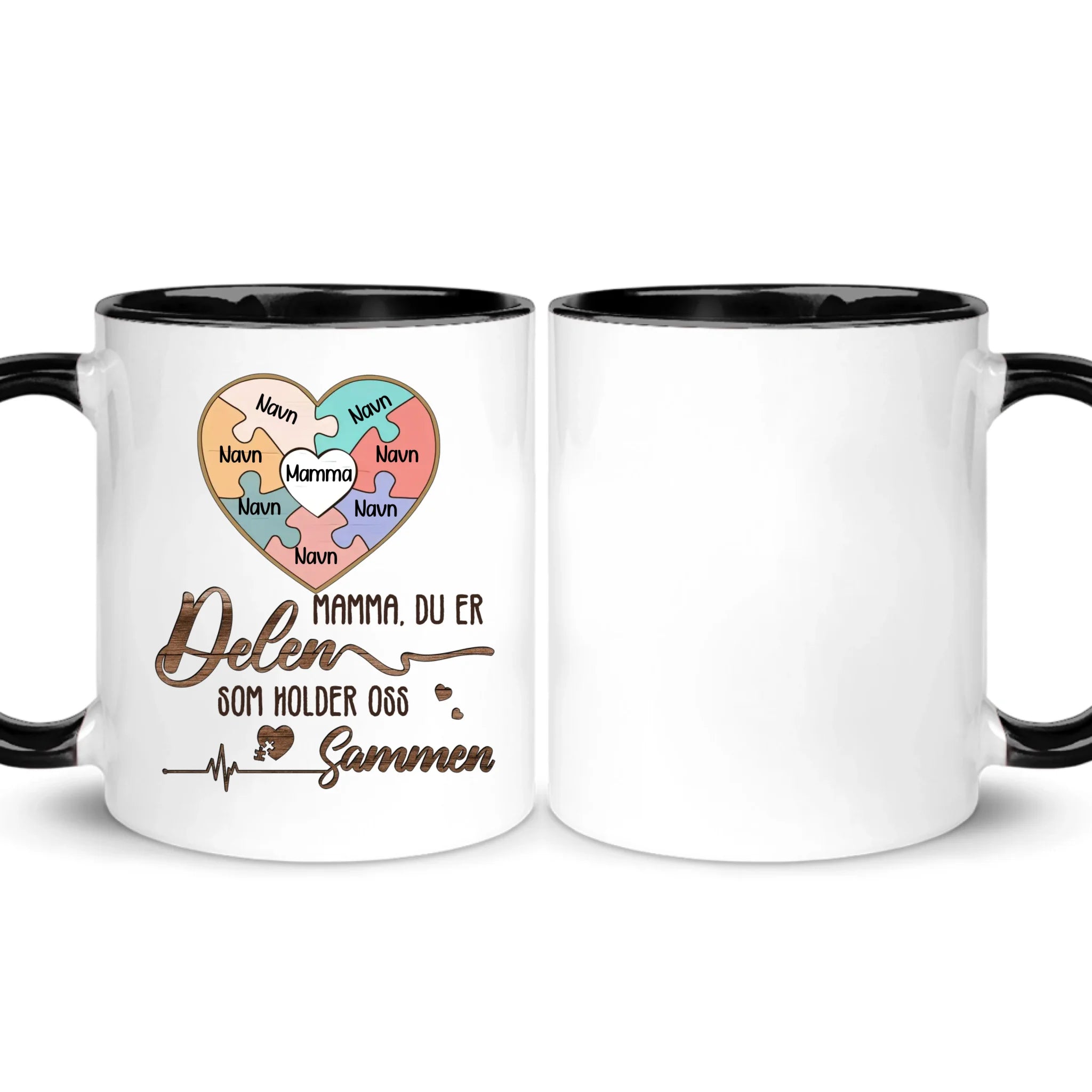 Personlig mammacup | Tilpass gave til mor | Mamma, du er delen