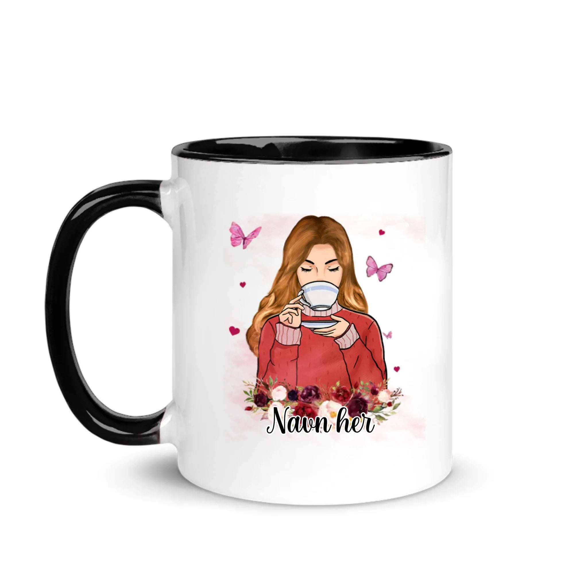 Personlig mammacup | Tilpass gave til mor | Livet kommer ikke med en håndbok det kommer med en mor