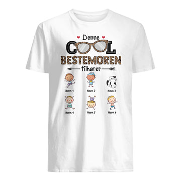 Personlig bedstemor T-shirt | Brugerdefineret gave til oldemor | Denne seje bedstemor