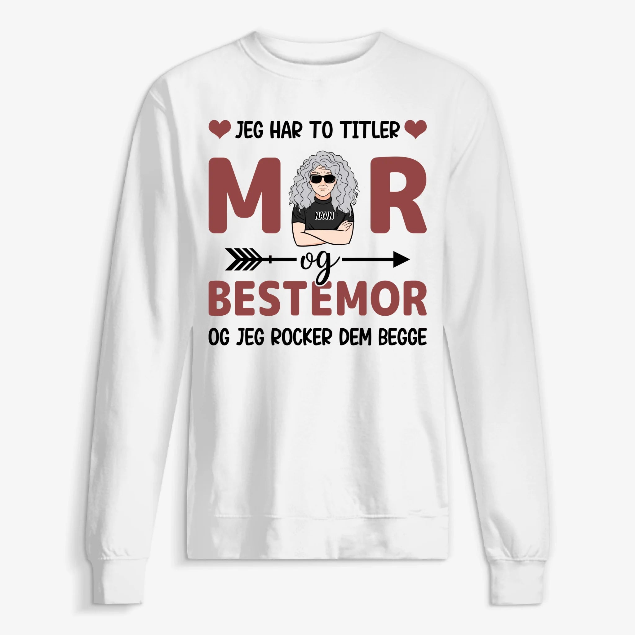 UNISEX SWEATSHIRT Front Light