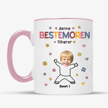 Krus med Eget Foto & Navn - Denne Bestermoren
 Tilhører