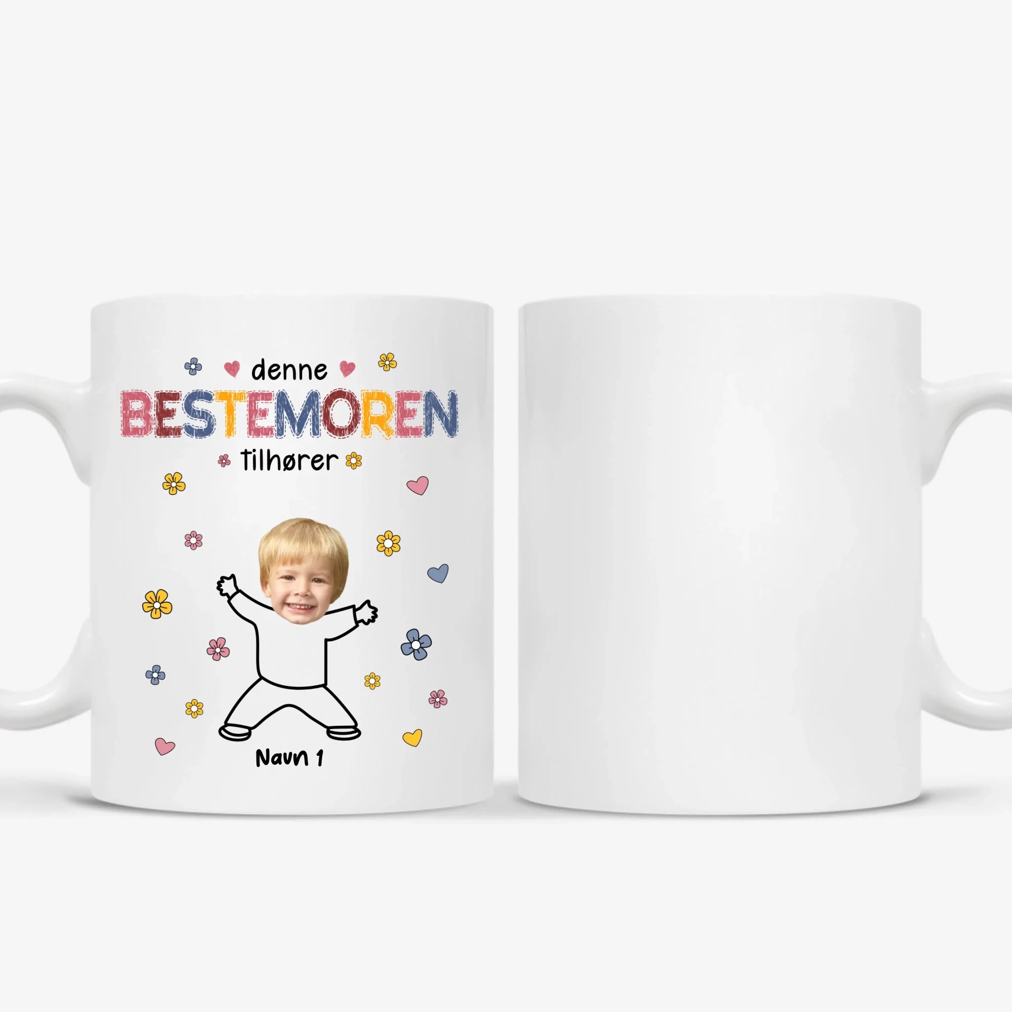 Krus med Eget Foto & Navn - Denne Bestermoren
 Tilhører