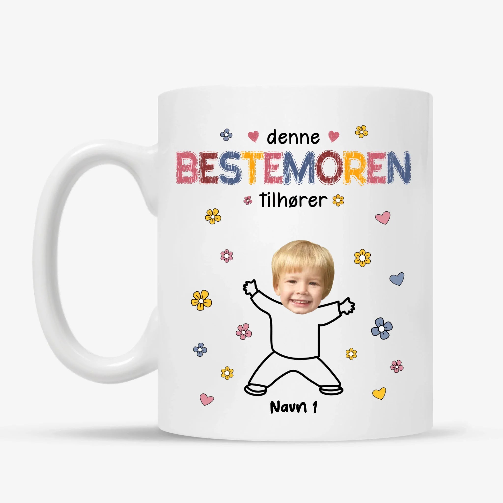 Krus med Eget Foto & Navn - Denne Bestermoren
 Tilhører