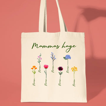 Mammas Hange Handlenett – Personlig Gave til Mamma