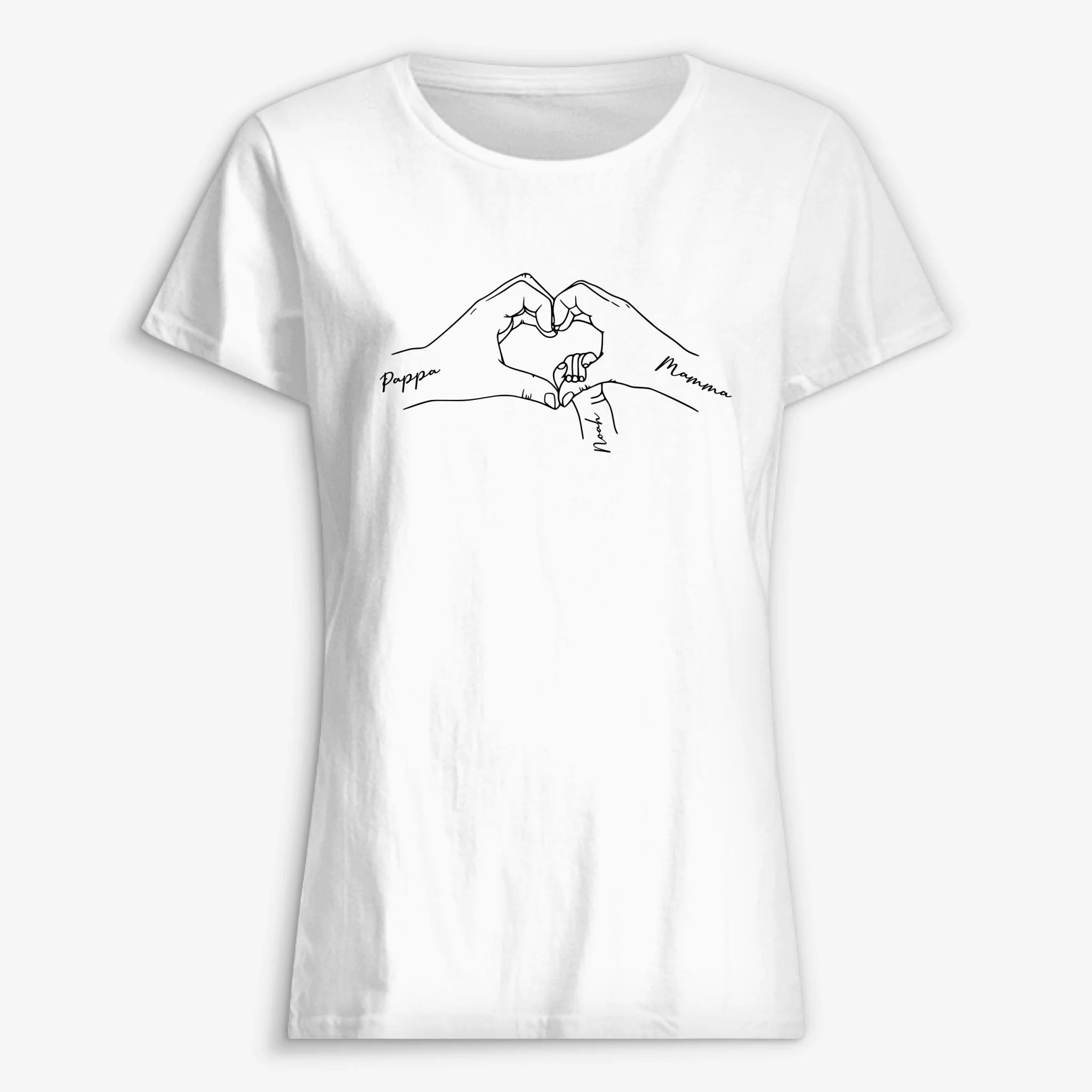 CLASSIC WOMEN T-SHIRT Front Light