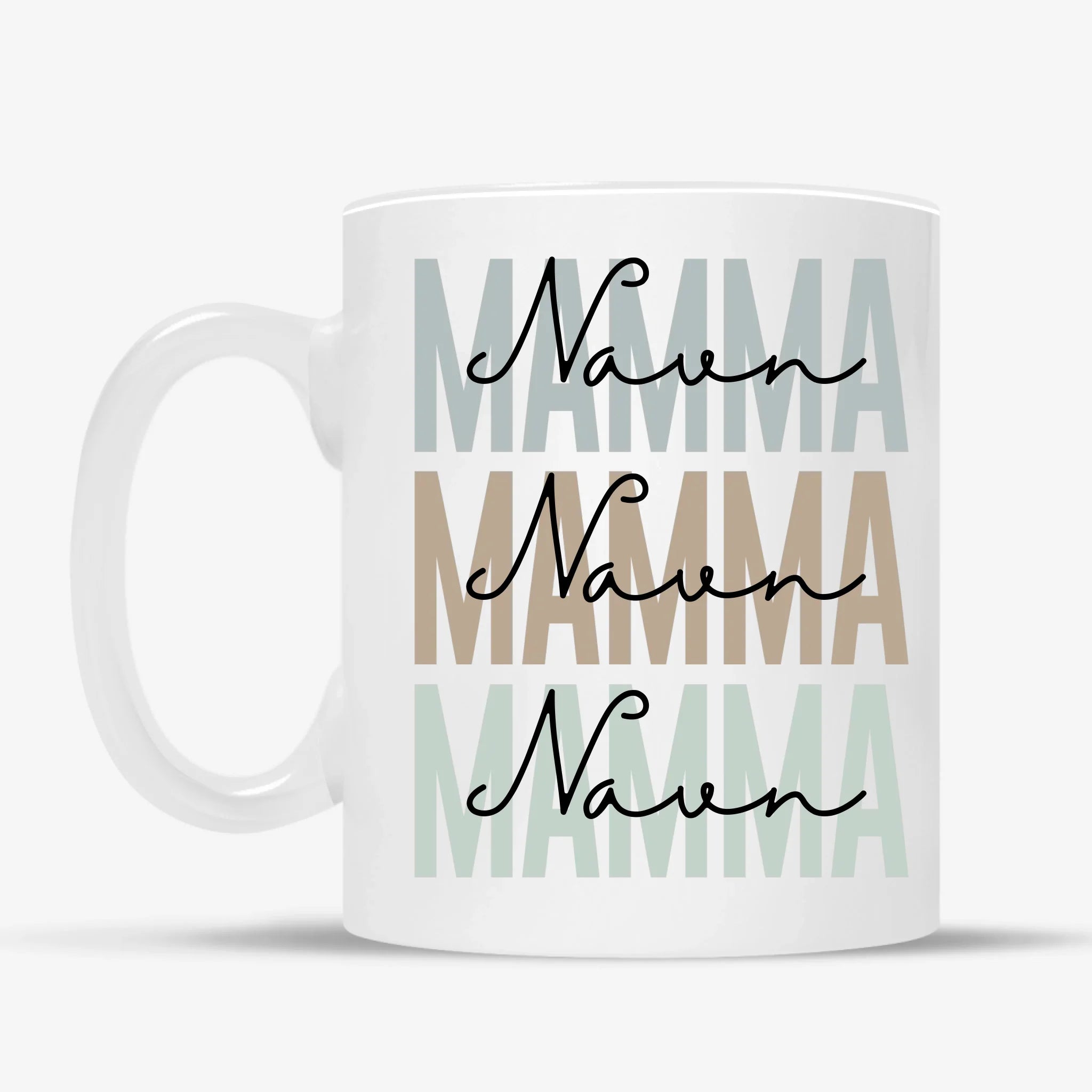 Mamma med eget namn - Personlig mamma Kopp