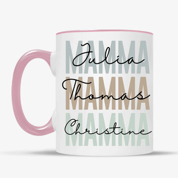 Mamma med eget namn - Personlig mamma Kopp