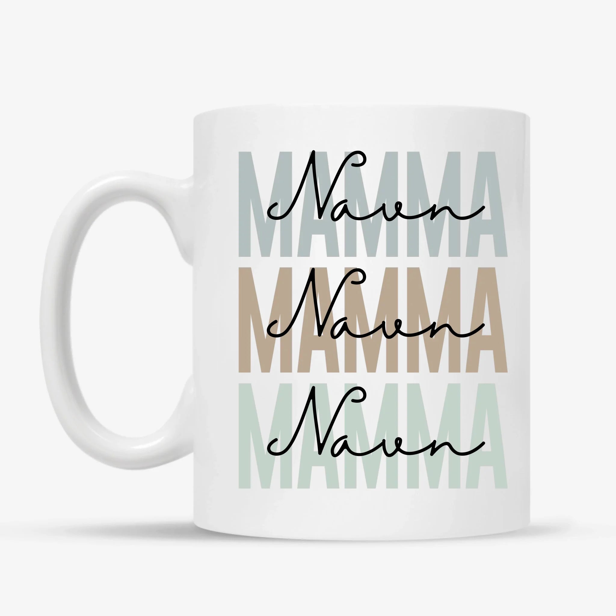 Mamma med eget namn - Personlig mamma Kopp
