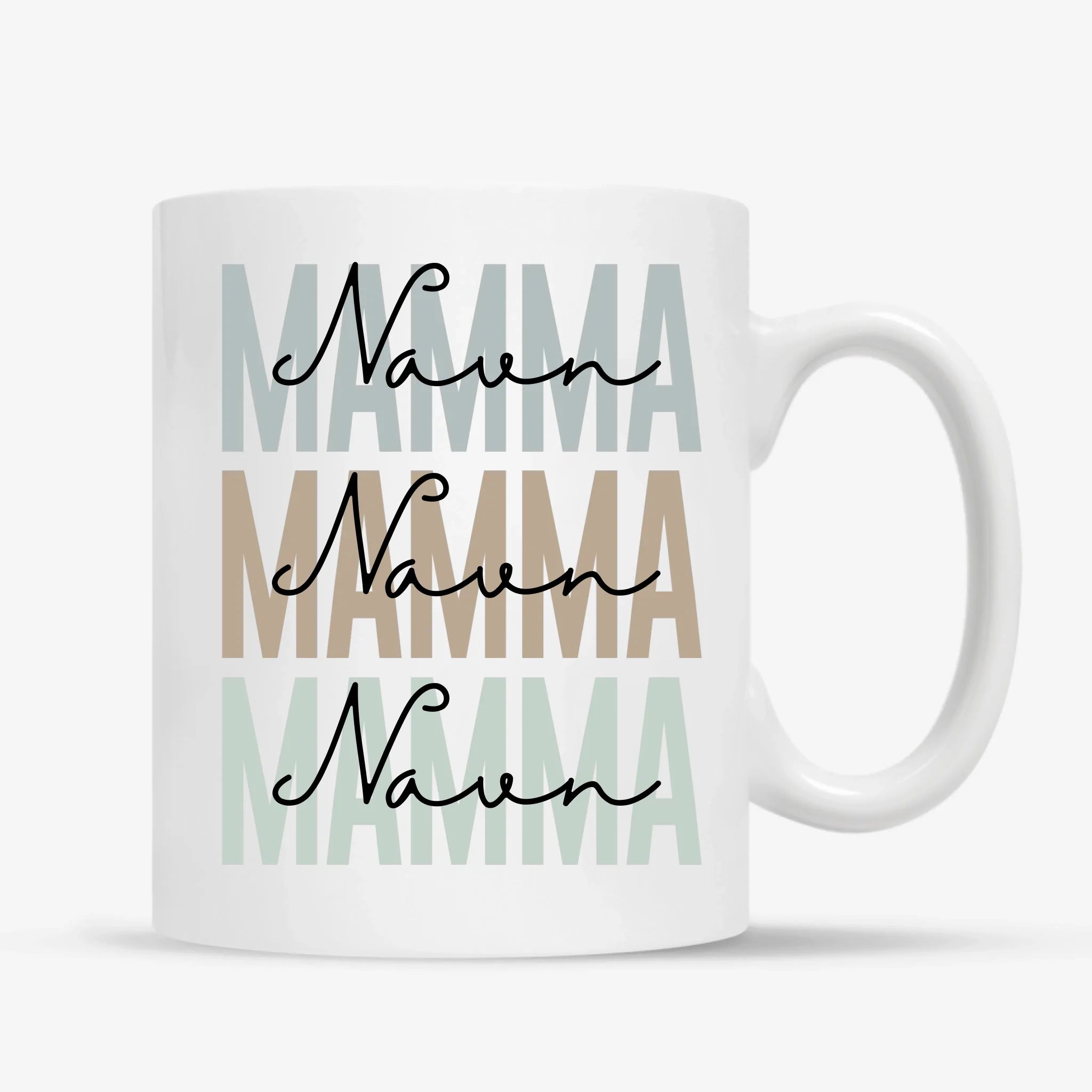 Mamma med eget namn - Personlig mamma Kopp