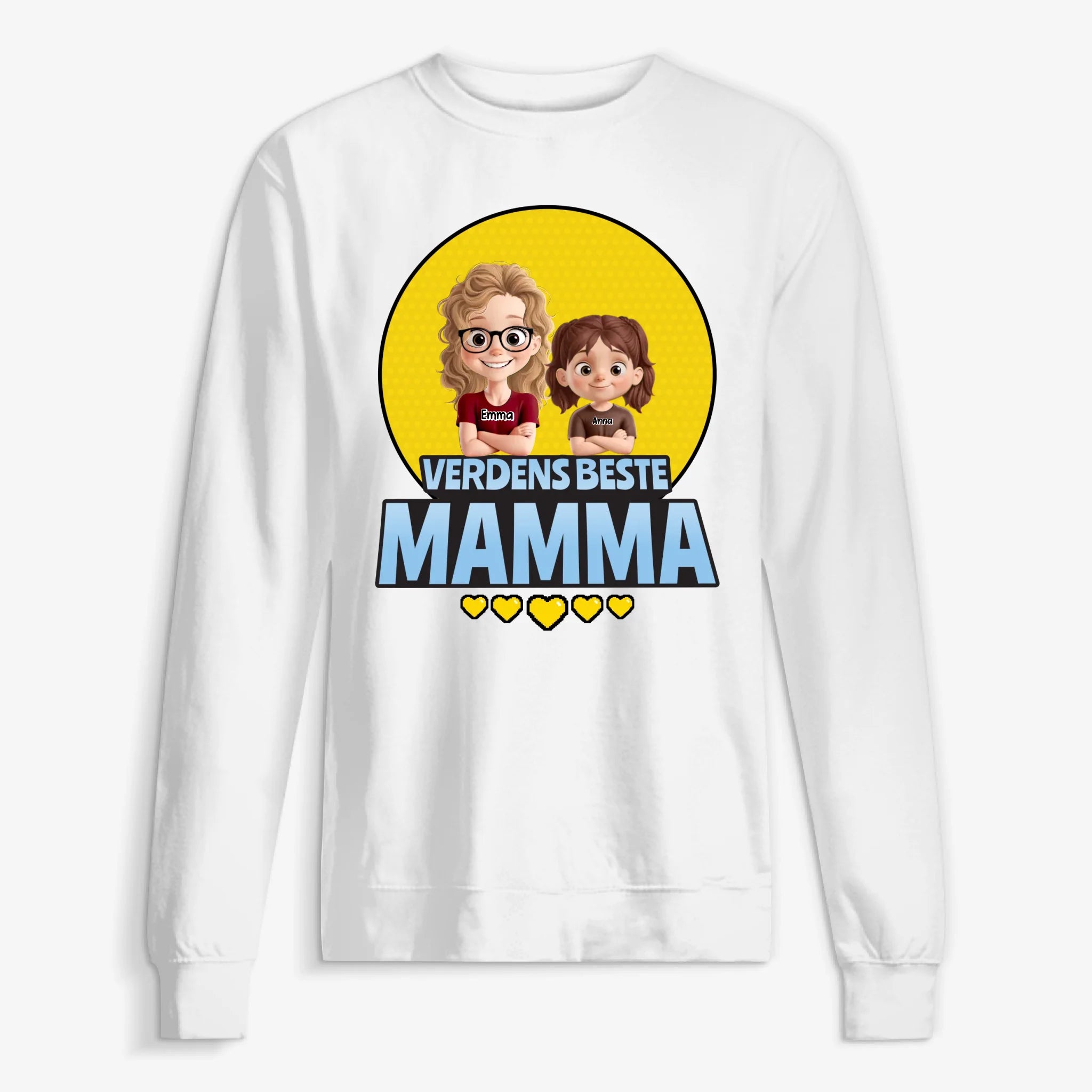 UNISEX SWEATSHIRT Front Light