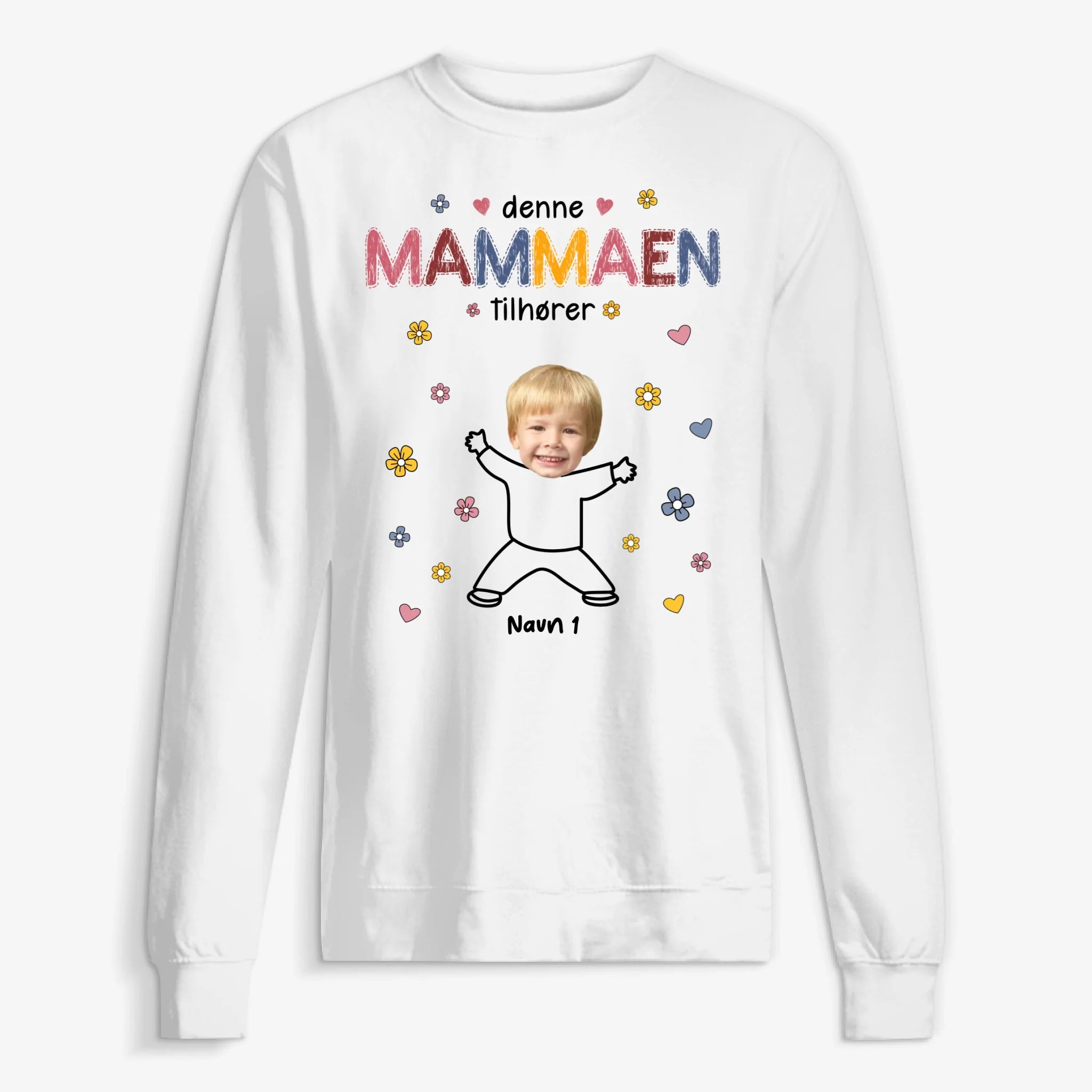 UNISEX SWEATSHIRT Front Light