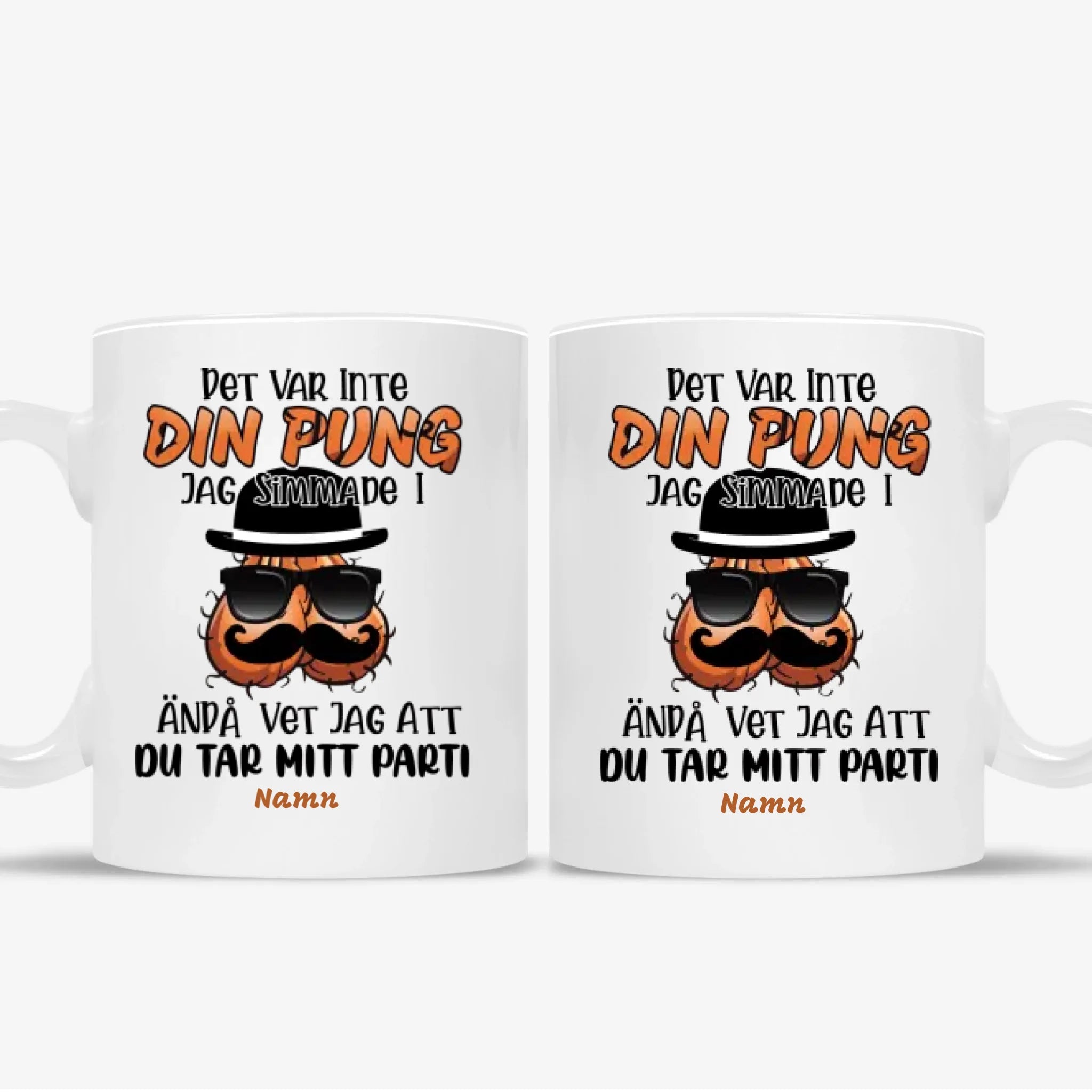 Personlig krus til pappa | Personlige gaver til far | Morsomt krus Det var ikke vesken din jeg badet i