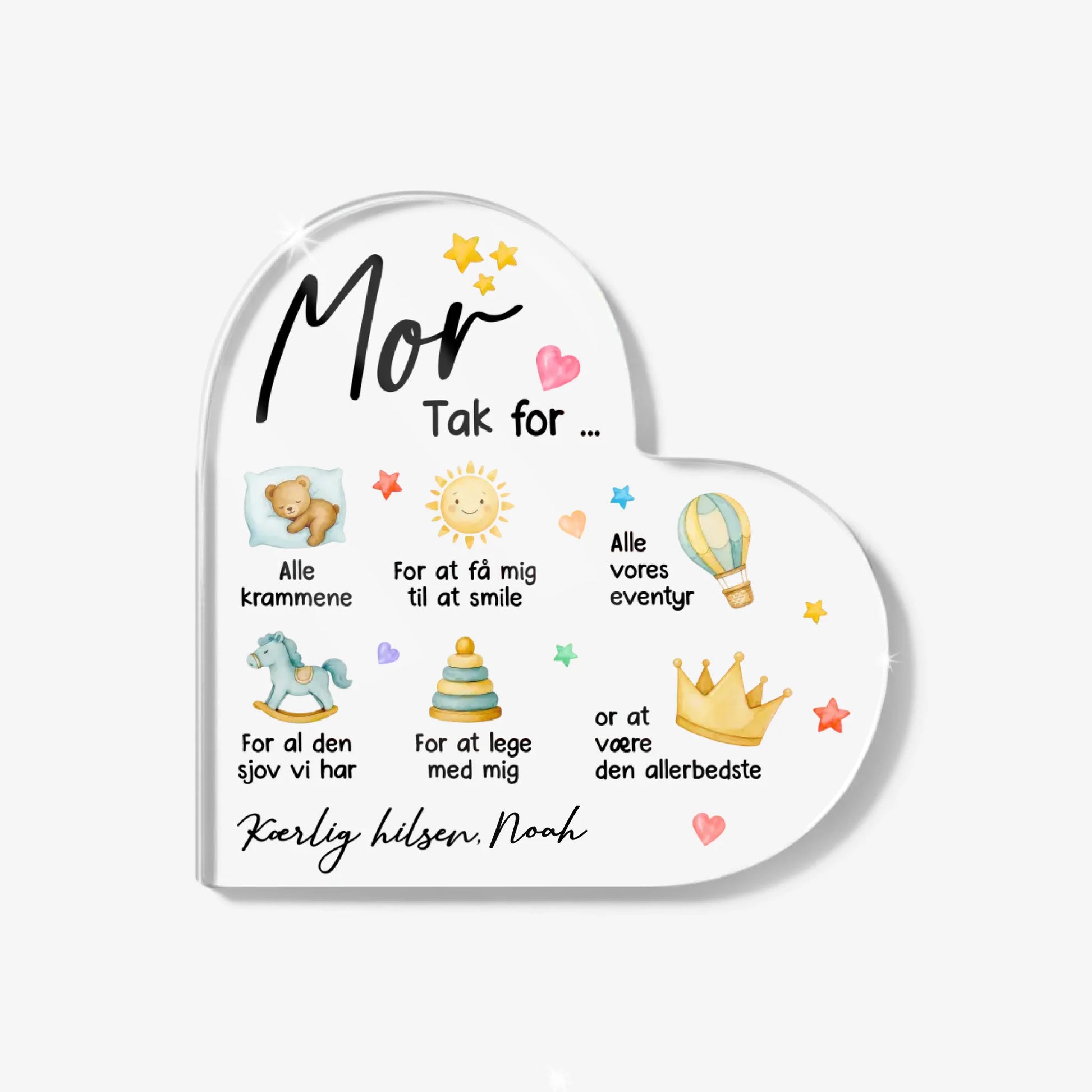 Heart Acrylic Plaque 1