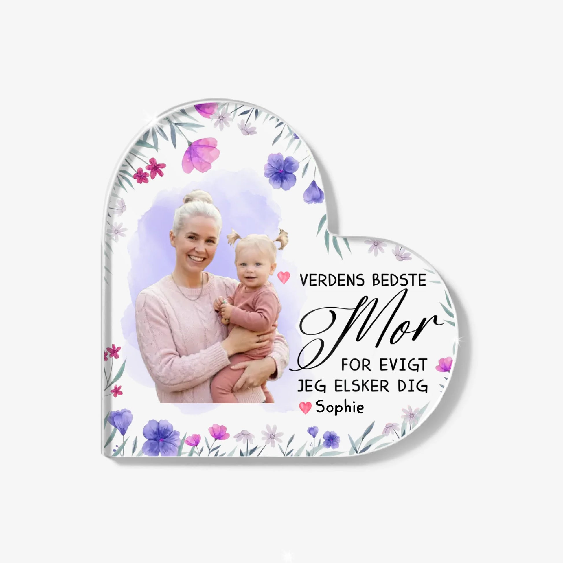 Heart Acrylic Plaque 1