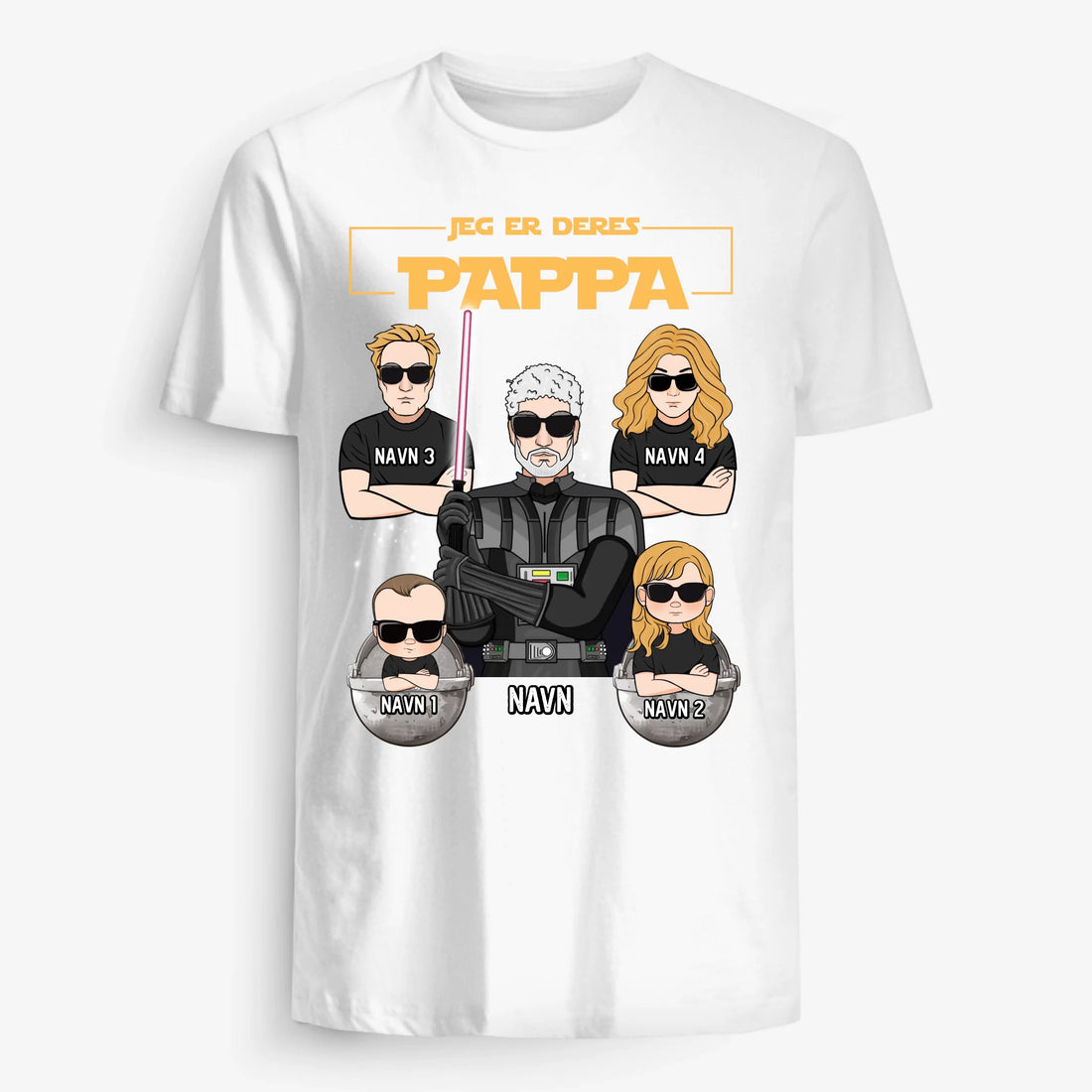 UNISEX T-SHIRT Front Light