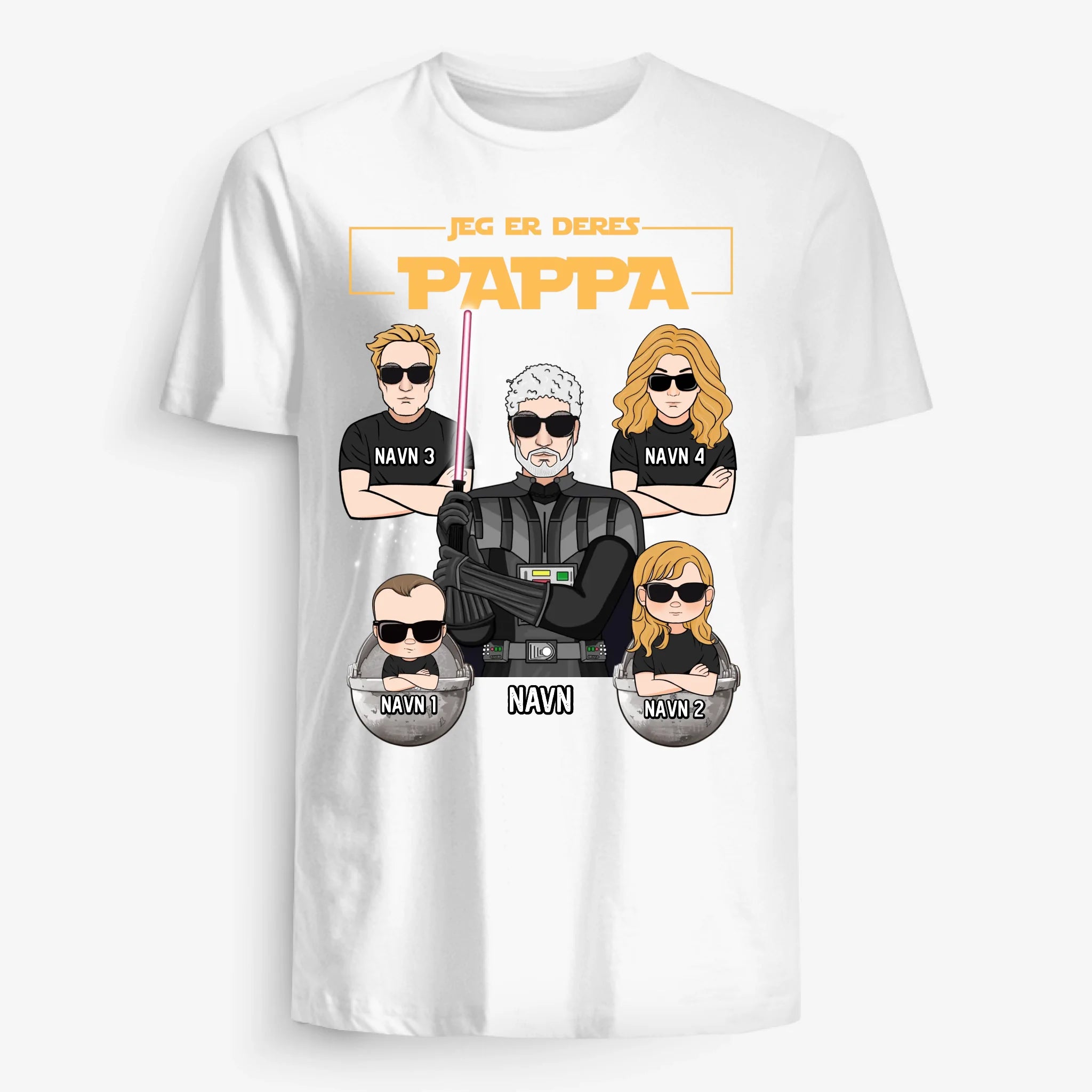 UNISEX T-SHIRT Front Light