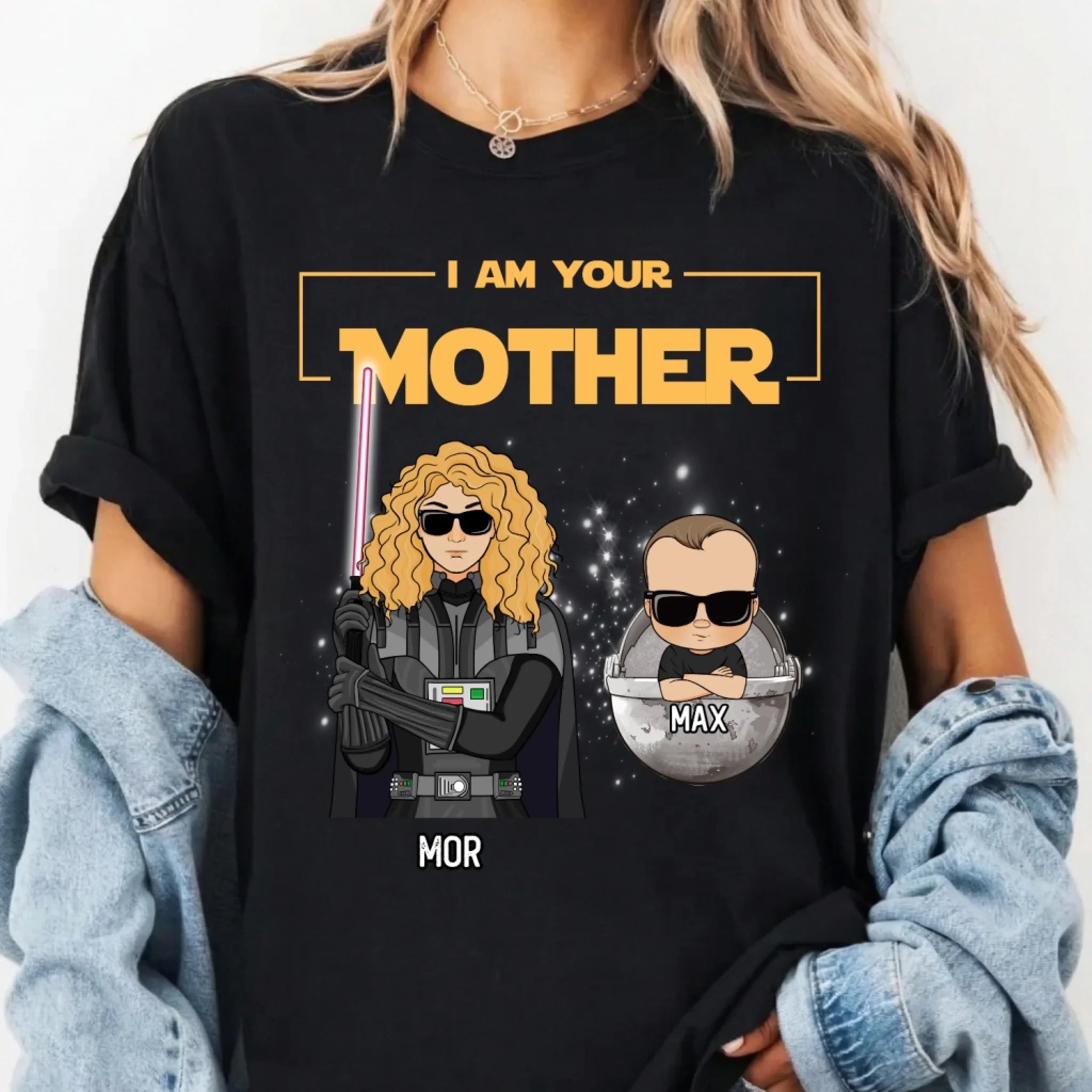 Personlig T-shirt til mor (3)