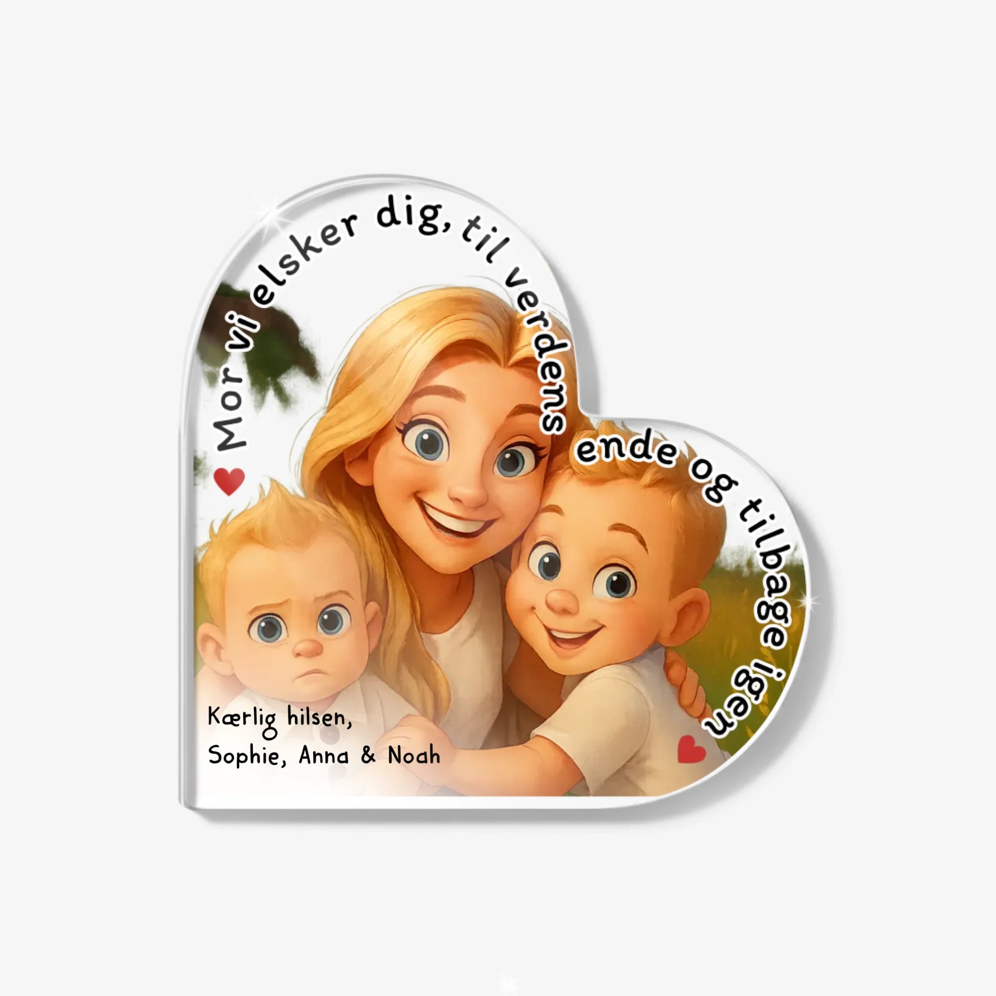 Heart Acrylic Plaque 1