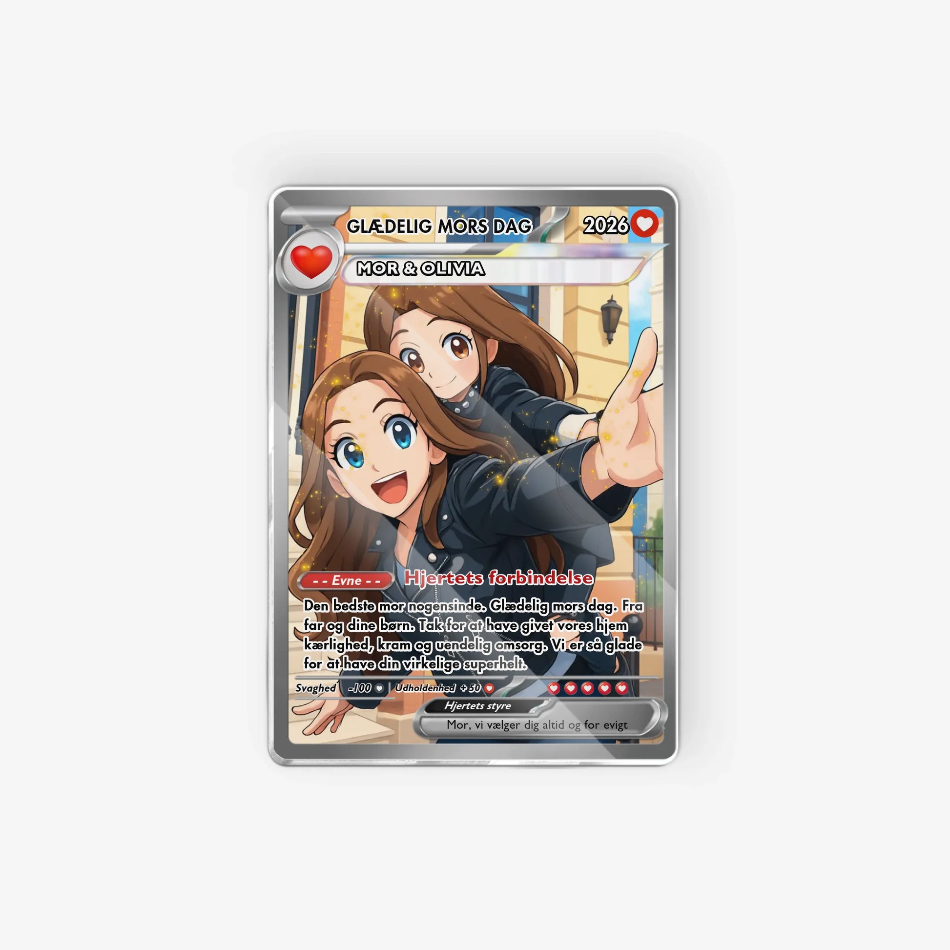 Acrylic card 1