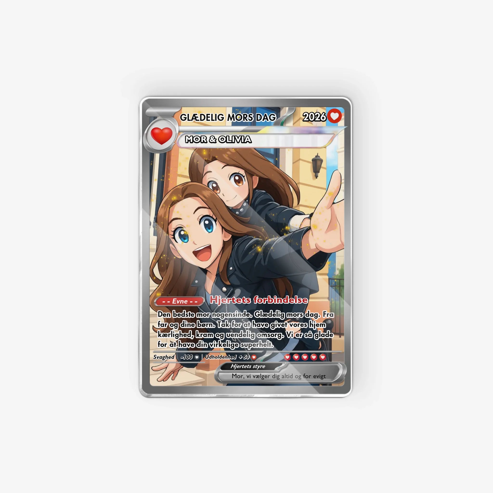 Acrylic card 1