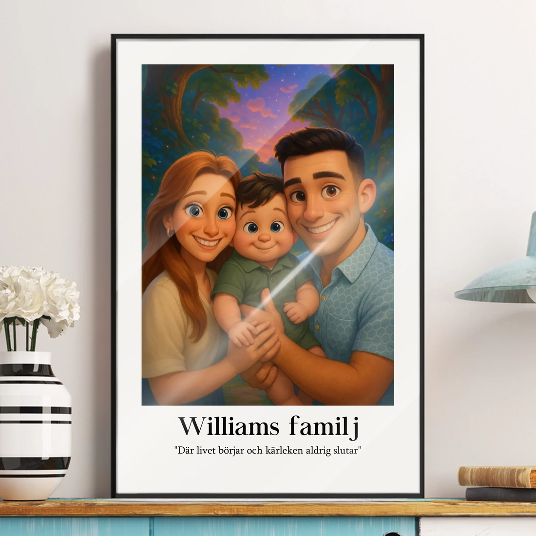Framed Poster BASE 02 30x45